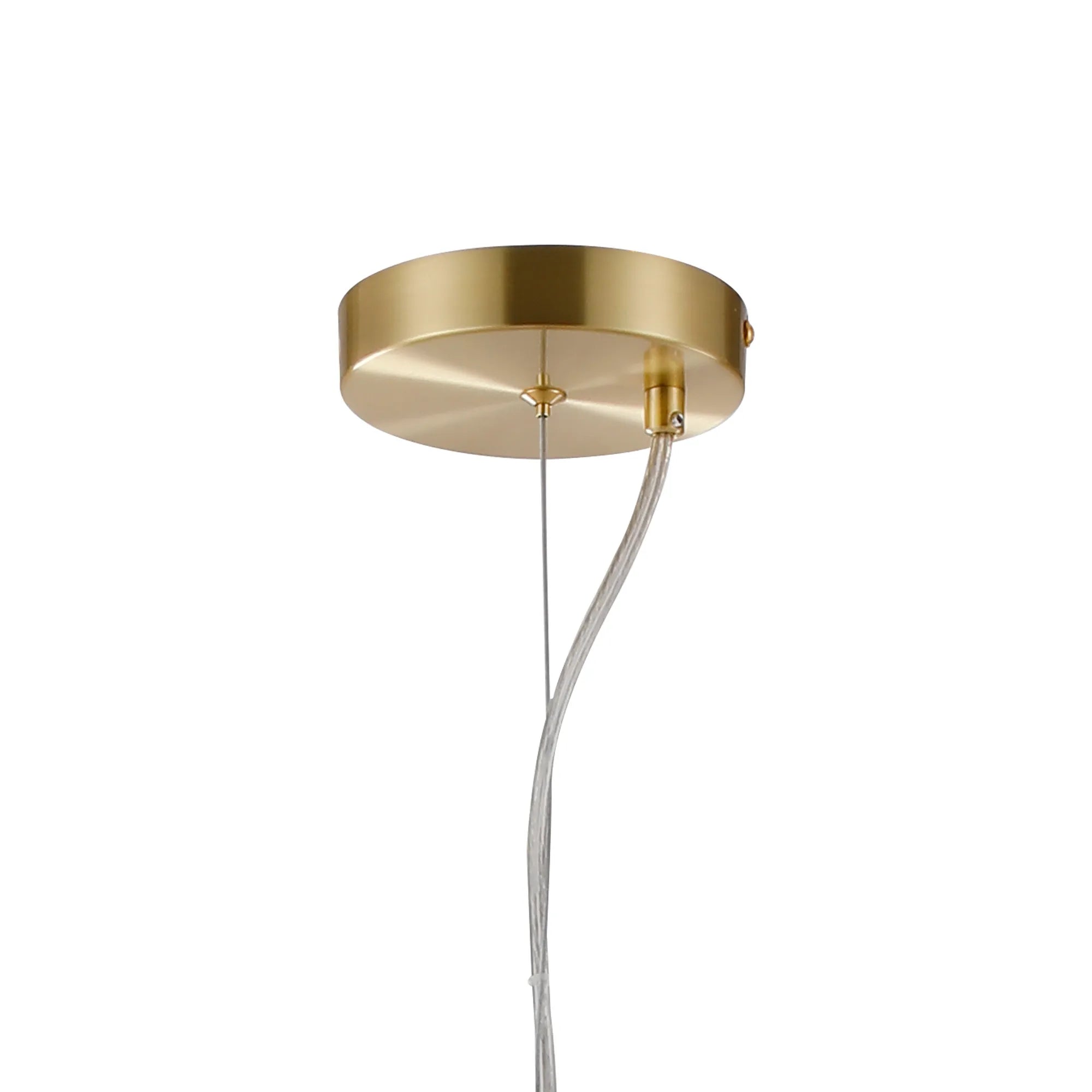 Deacon Pendant (Frame Only) 5 Light - Satin Gold
