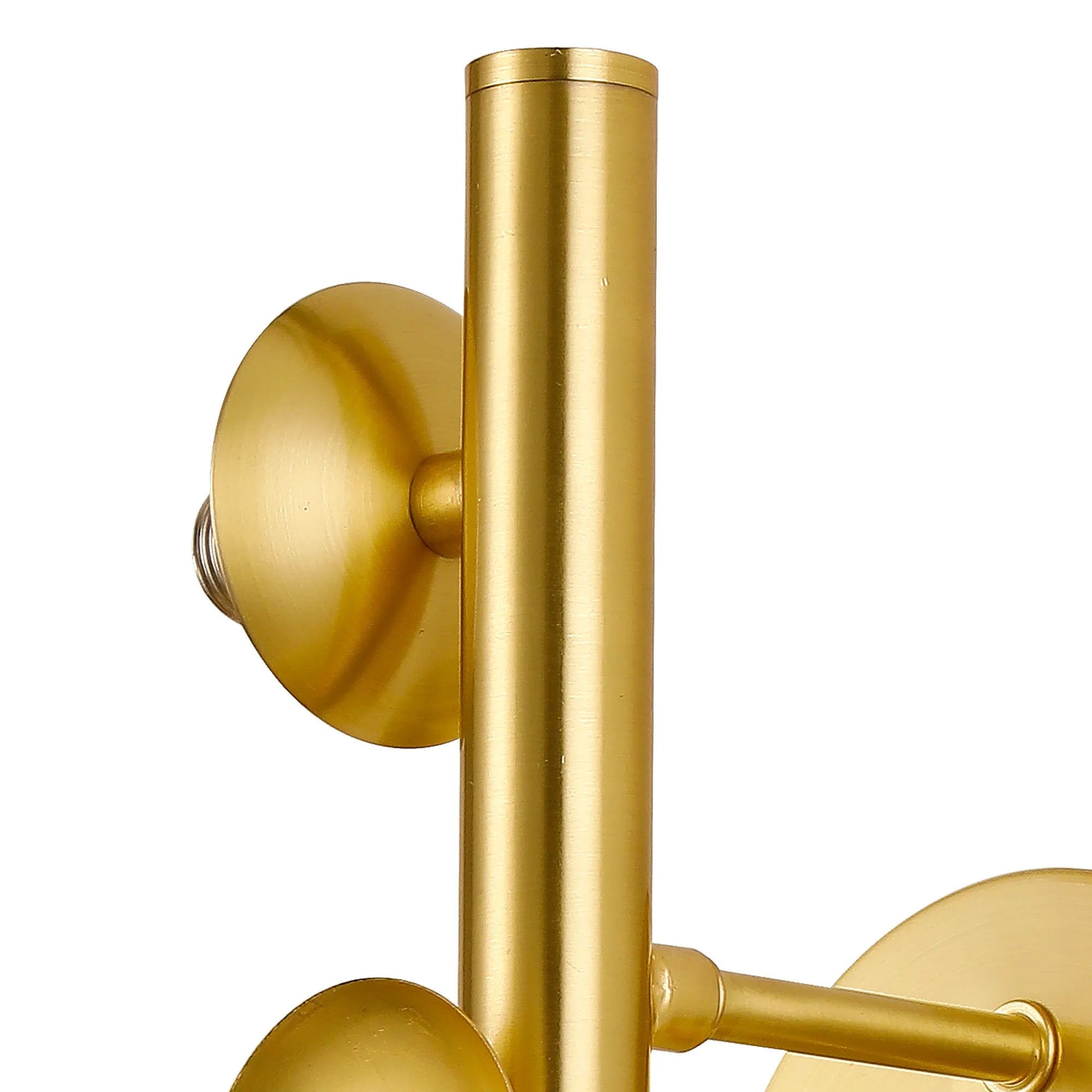 Deacon Wall Lamp (Frame Only) 3 Light - Satin Gold