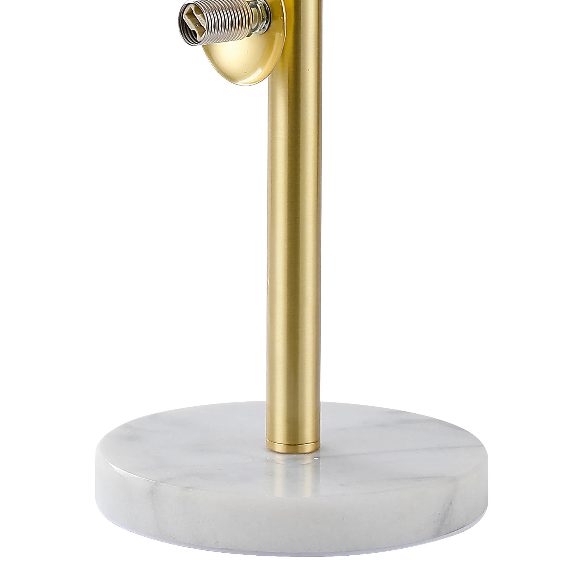 Deacon Table Lamp Without Shade 4 Light - Satin Gold