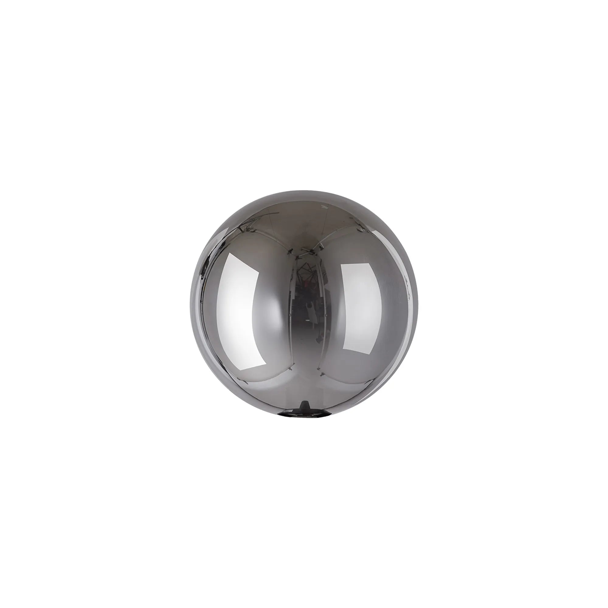 Deacon 9cm Round Chrome Plated Glass