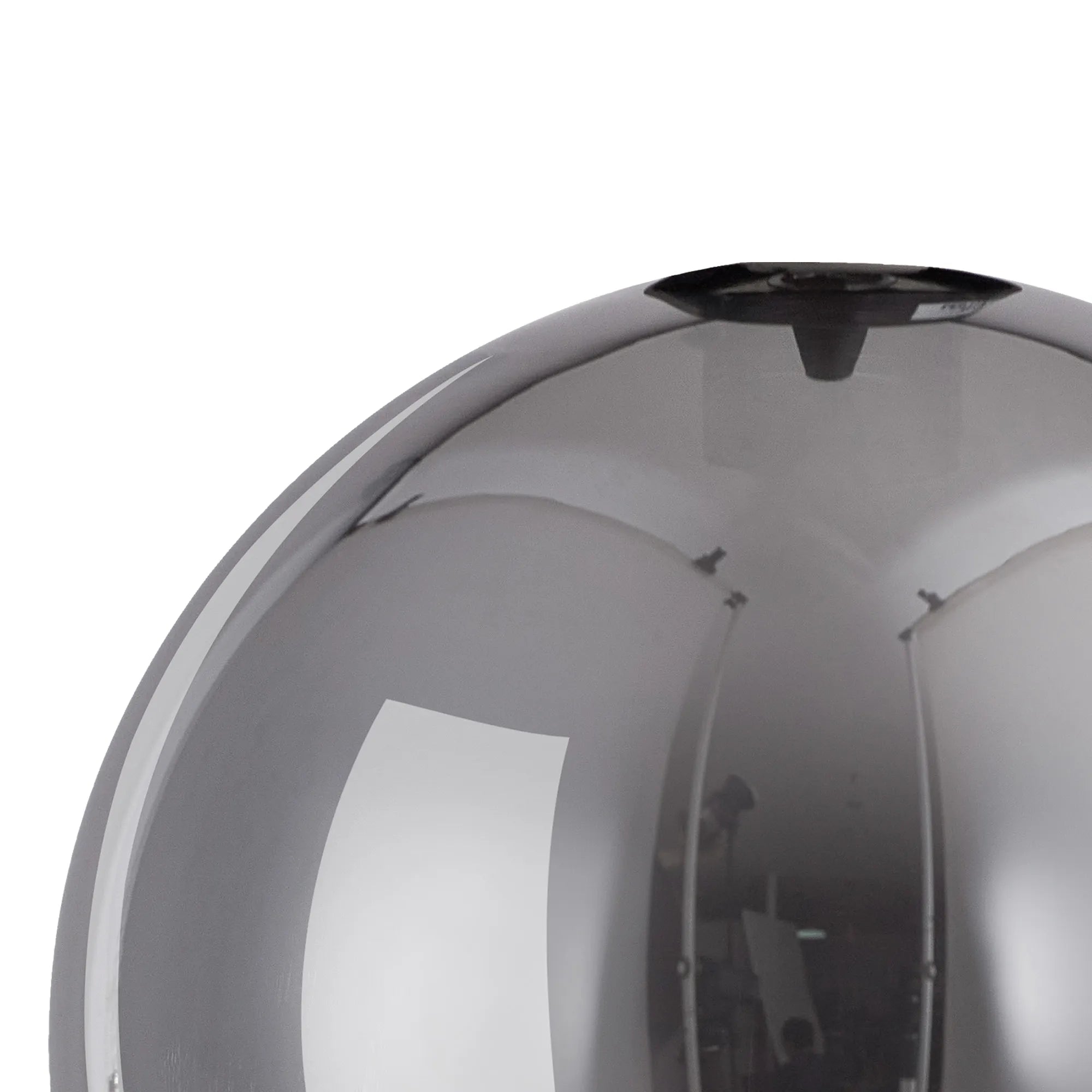 Deacon 9cm Round Chrome Plated Glass