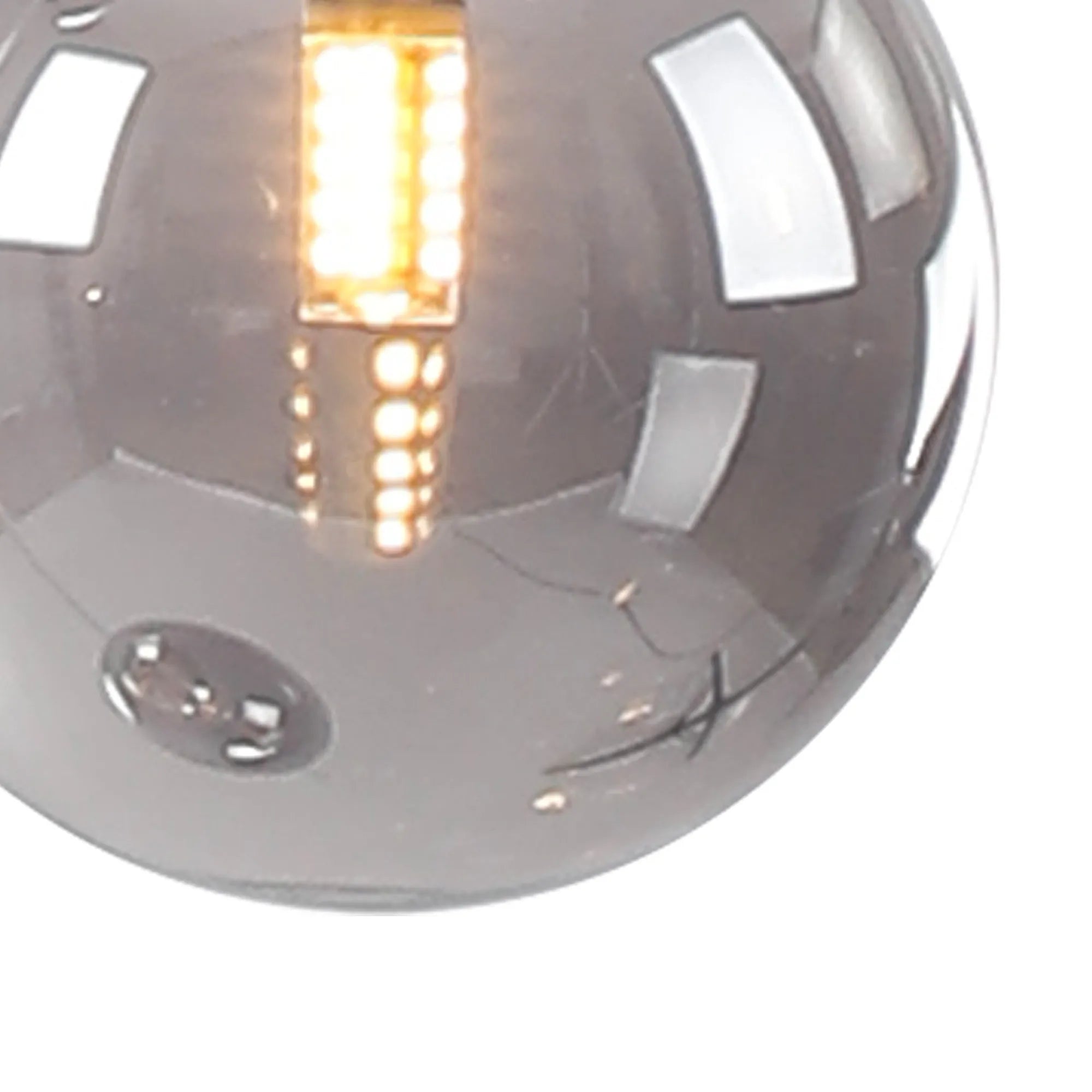 Deacon Single Pendant Single Light - Satin Nickel & Smoke