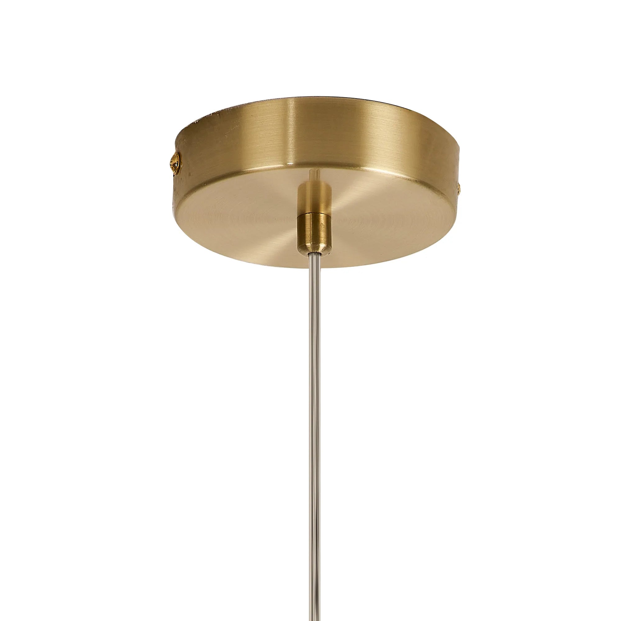 Deacon Single Pendant Single Light - Satin Gold & Iridescent