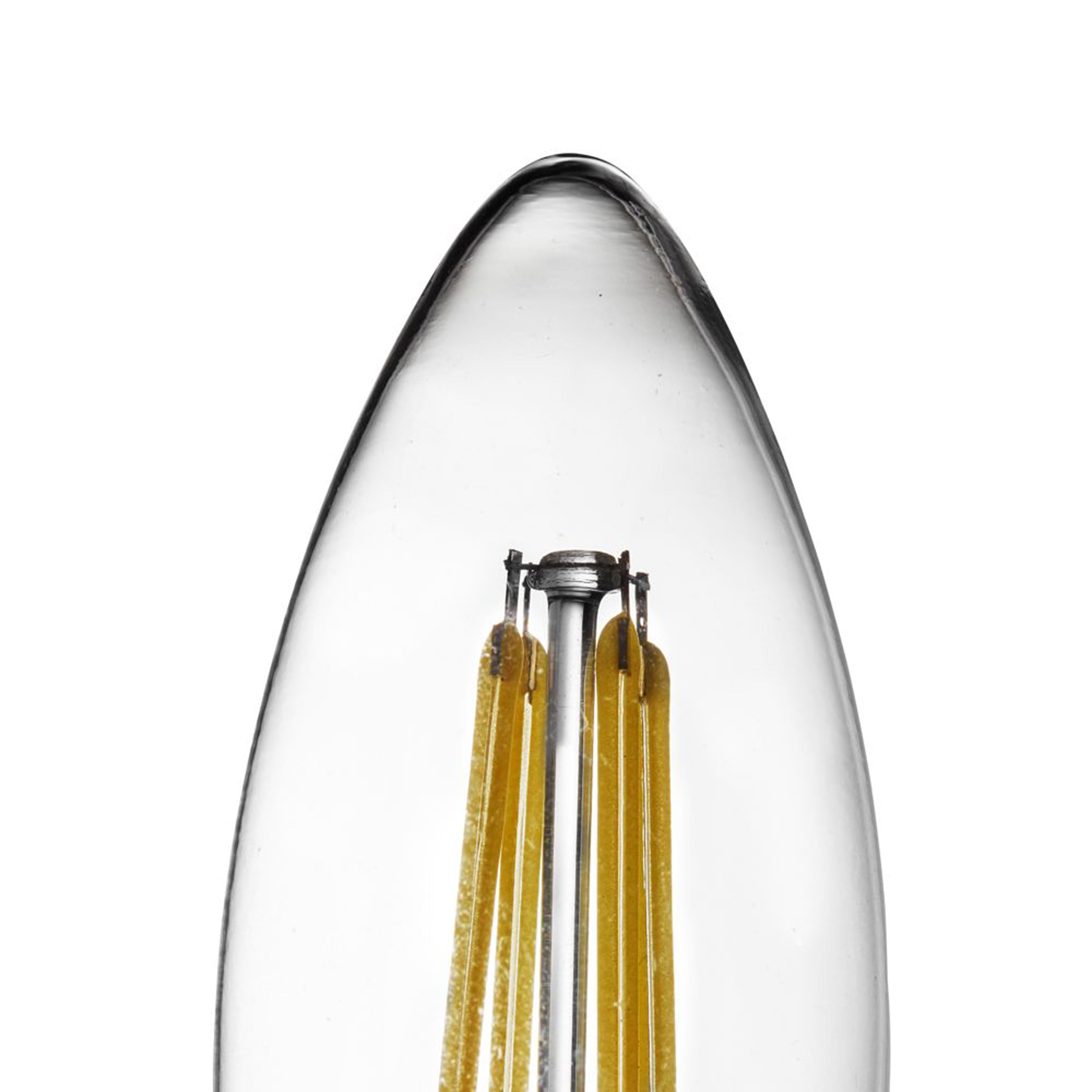 Searchlight E14 LED 4W Filament Candle Lamp - 2700K - Dimmable - Pack of 10