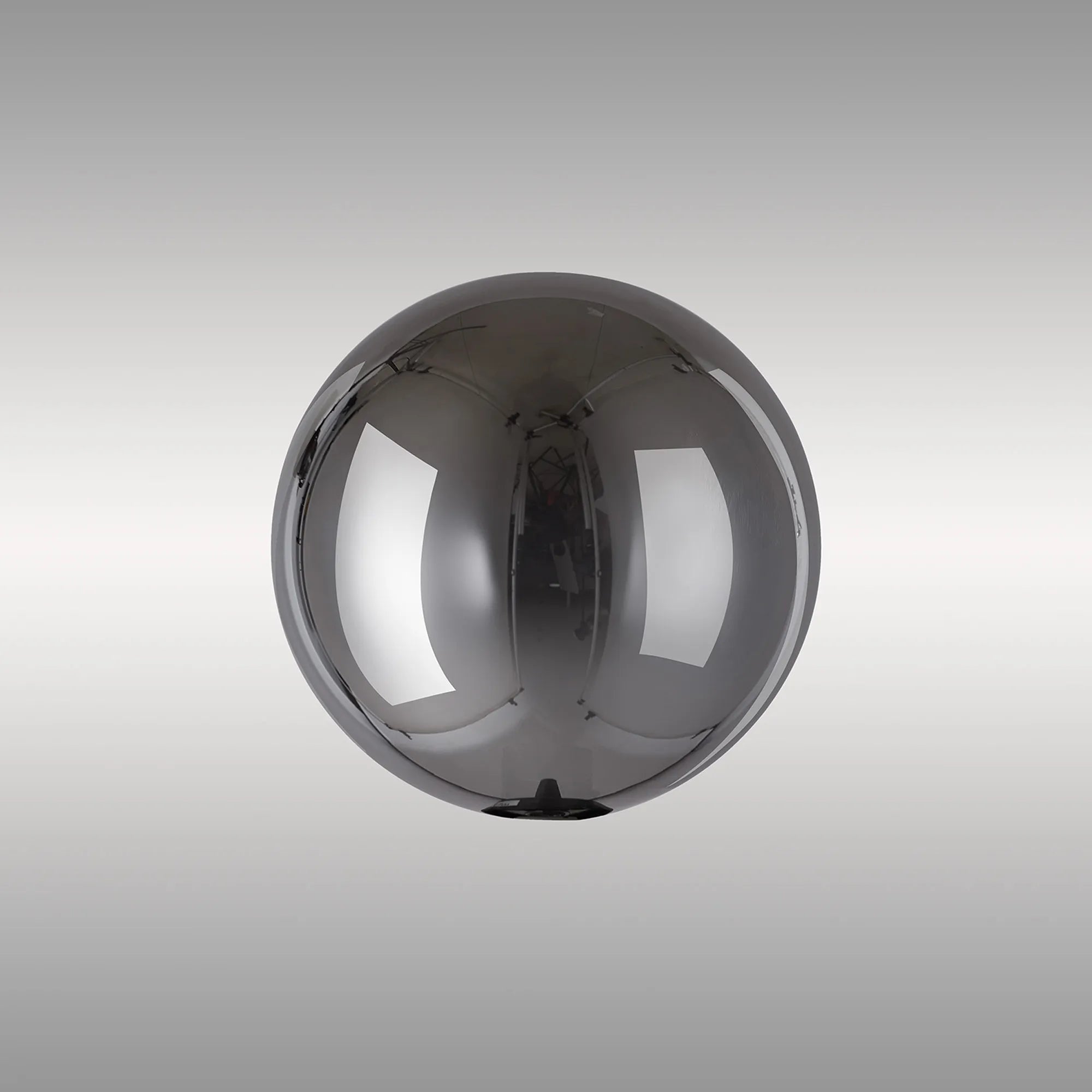 Bradley 12cm Round (B) Chrome Glass Shade