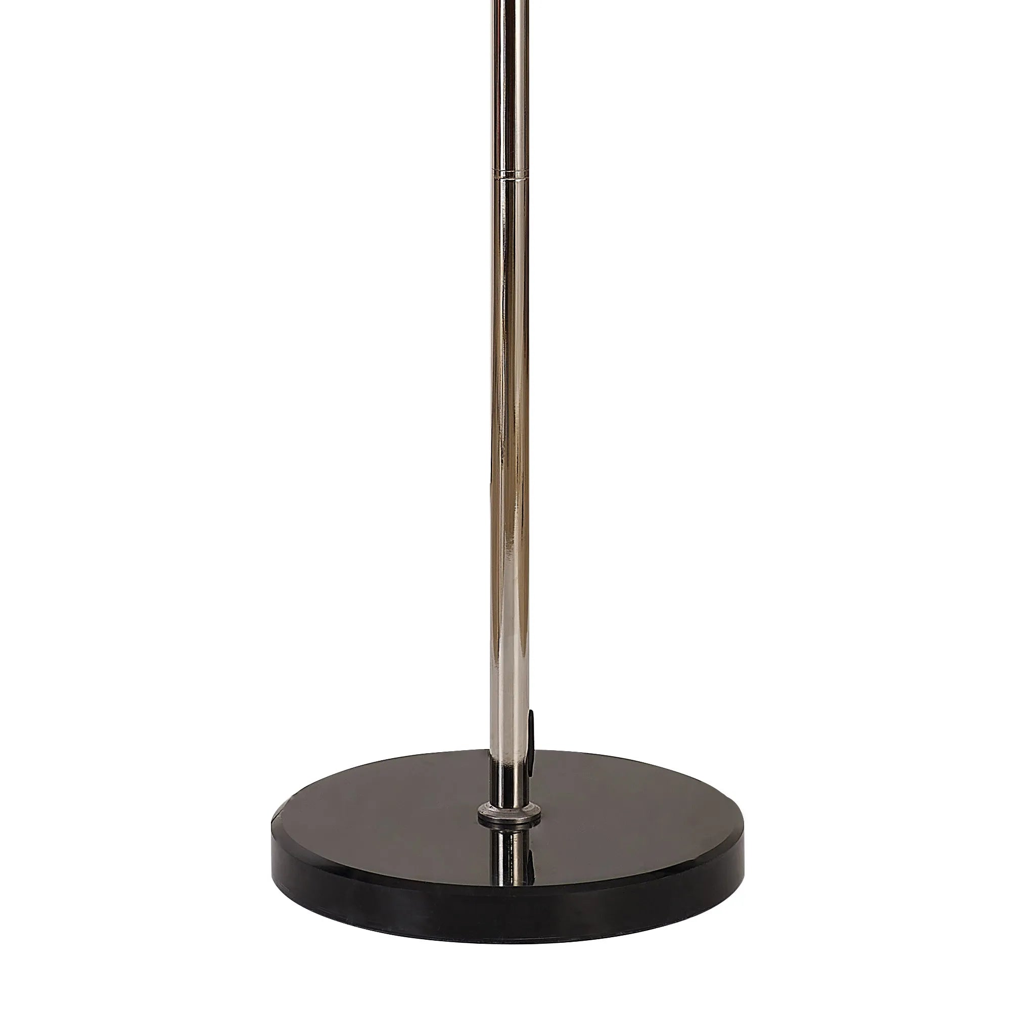 Cedar 168cm Floor Lamp 5 Light - Polished Nickel & Clear
