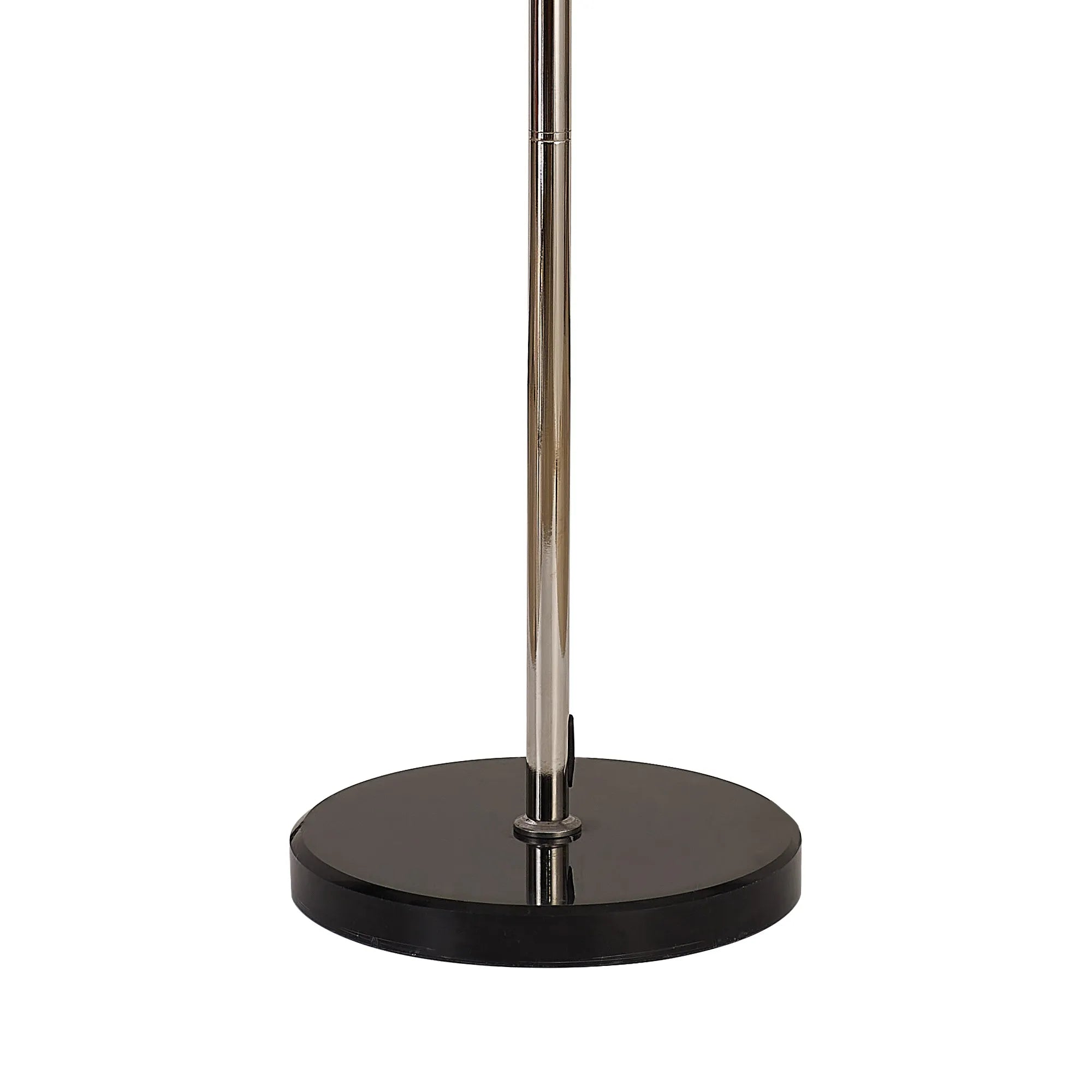 Cedar 168cm Floor Lamp 5 Light - Polished Nickel & Smoked