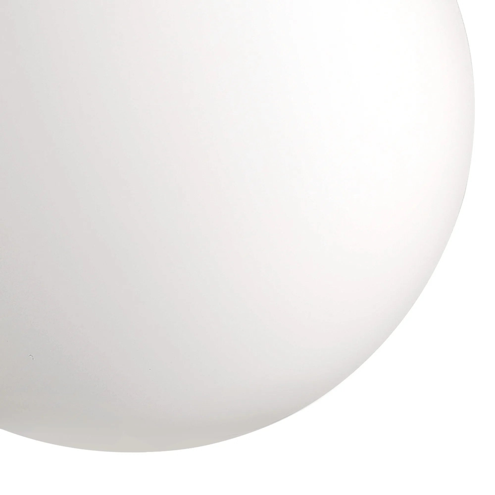 Dene 12cm Smooth Round Glass Shade (A) Opal