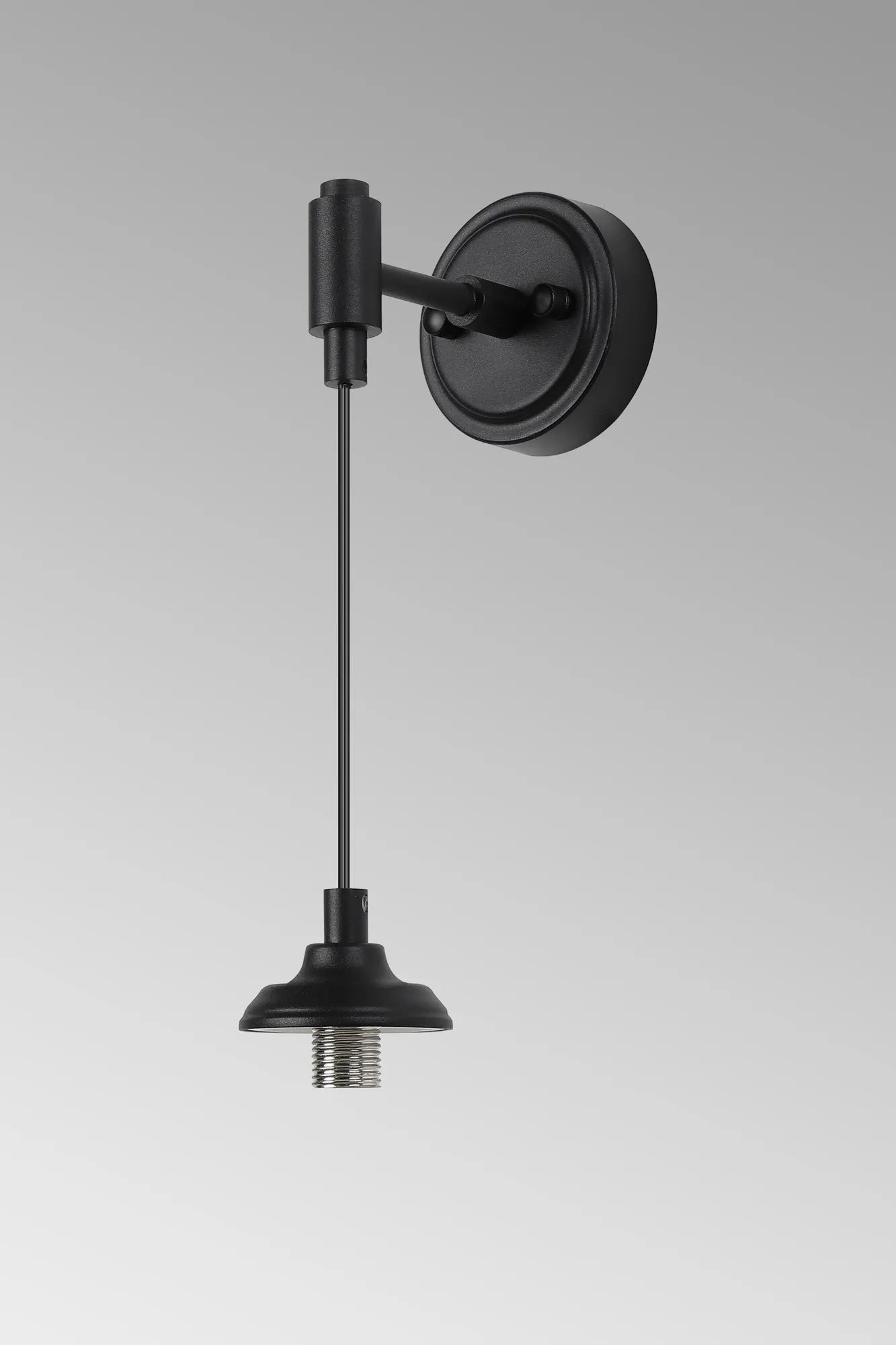 Dene Adjustable Wall Light - Frame 1 Light - IP44 Satin Black