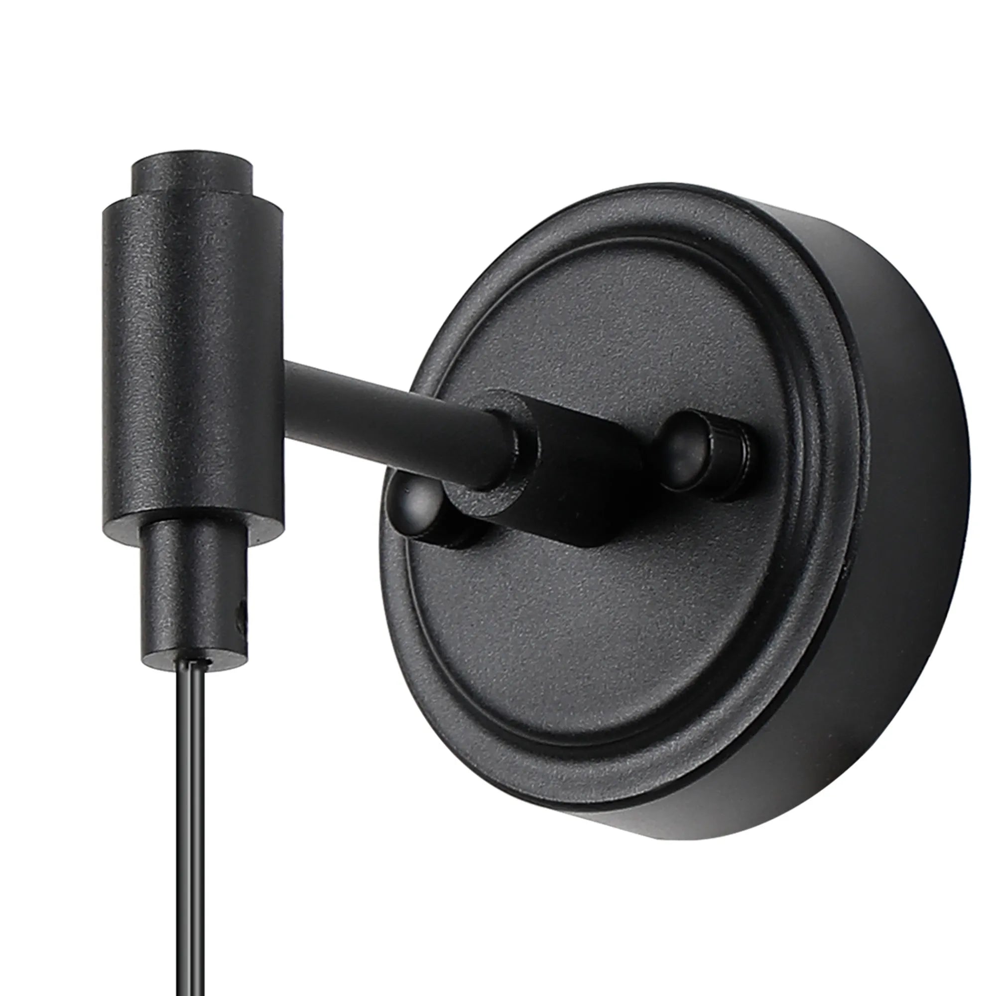 Dene Adjustable Wall Light - Frame 1 Light - IP44 Satin Black