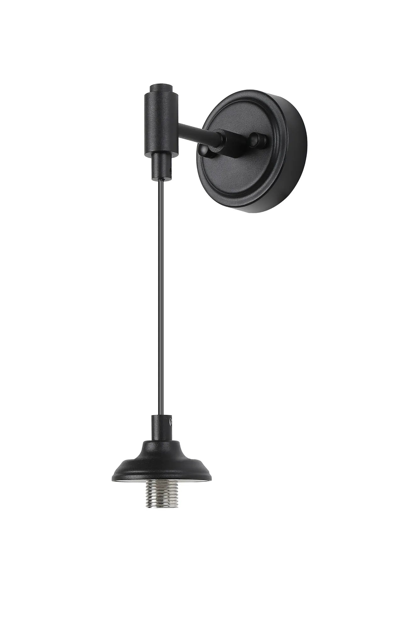 Dene Adjustable Wall Light - Frame 1 Light - IP44 Satin Black