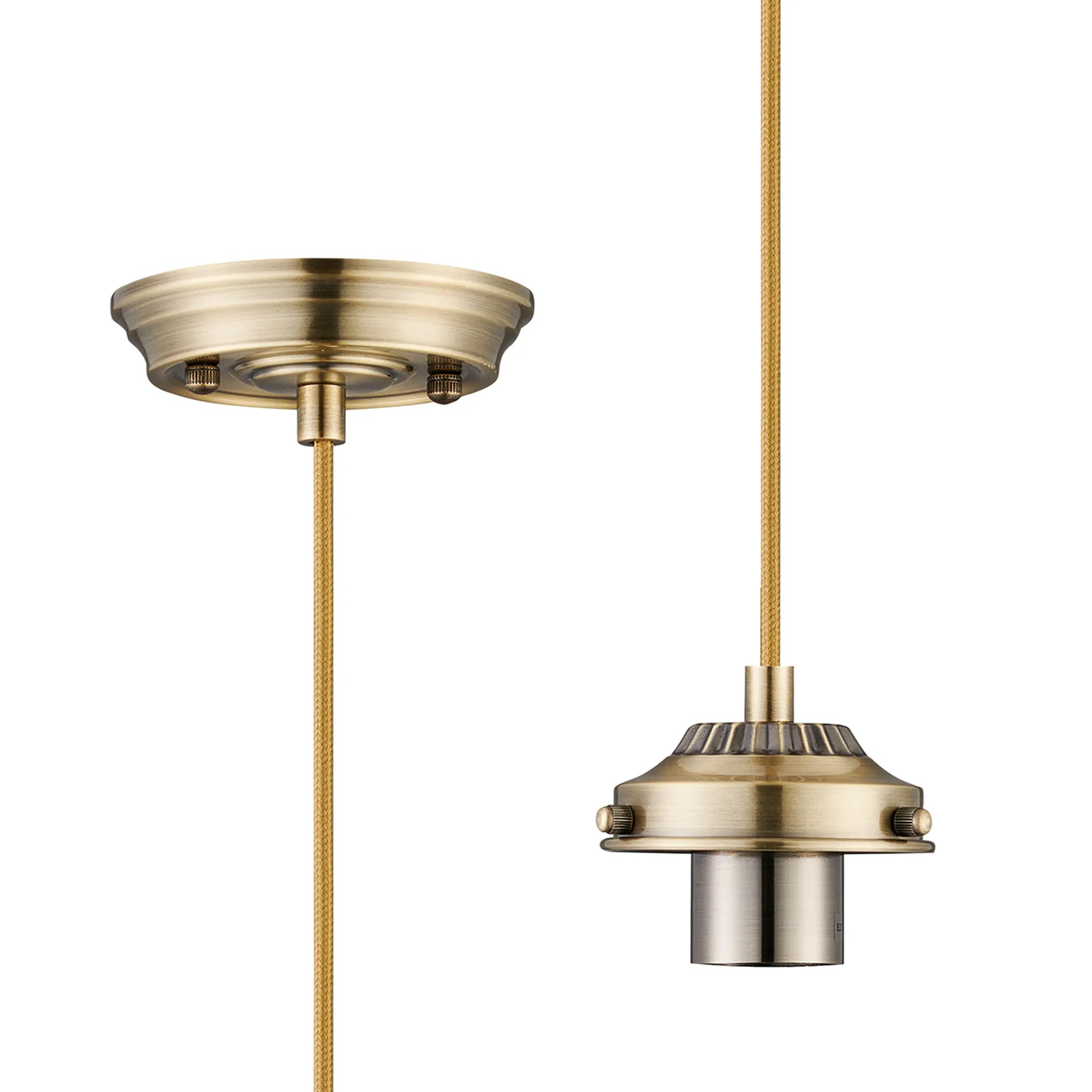 Grove Pendant Light - Antique Brass