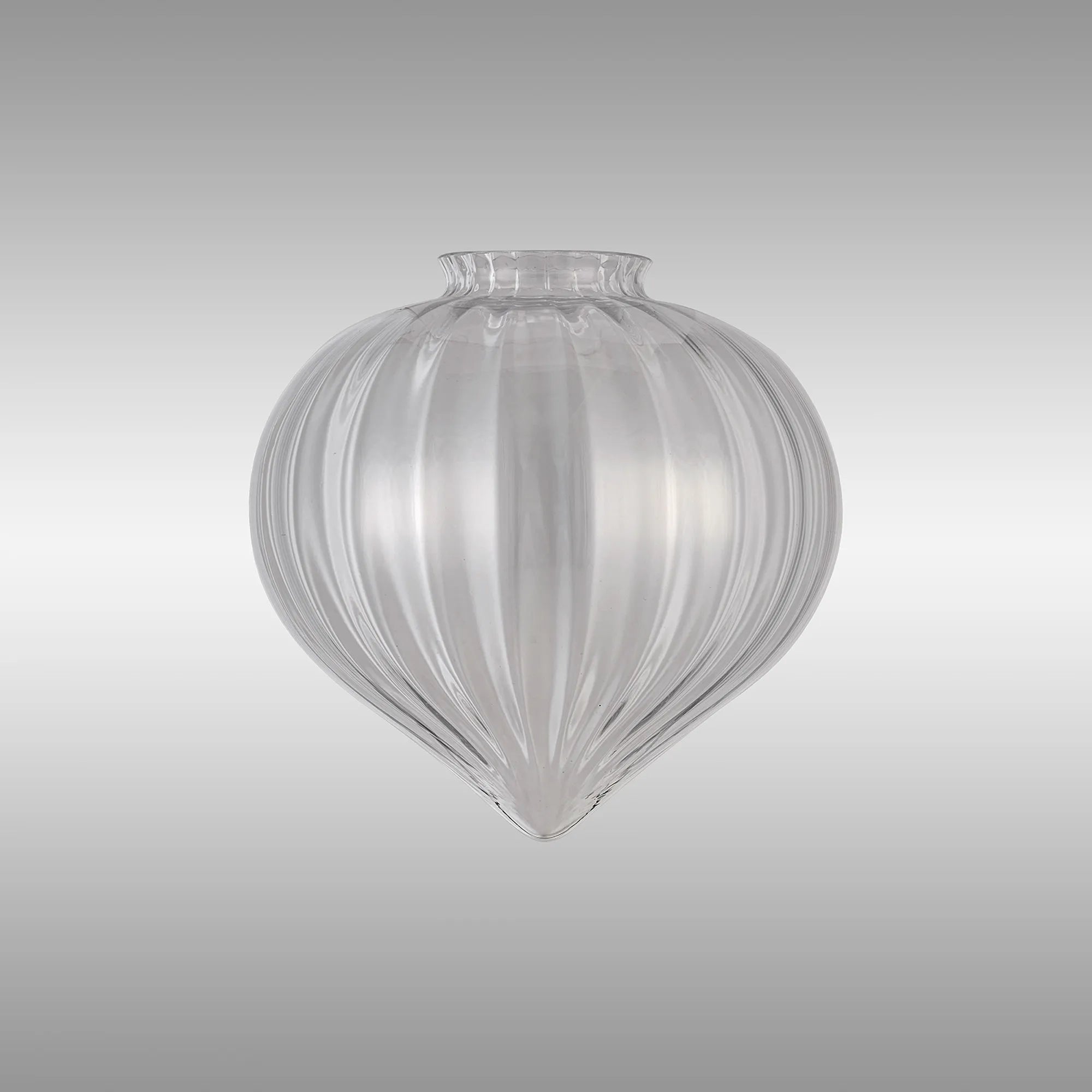Grove 23x23cm Flower Bud Glass Shade (A) - Clear