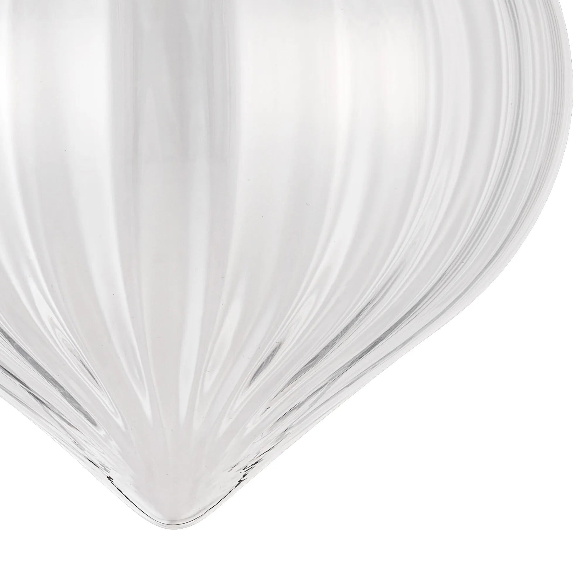 Grove 23x23cm Flower Bud Glass Shade (A) - Clear