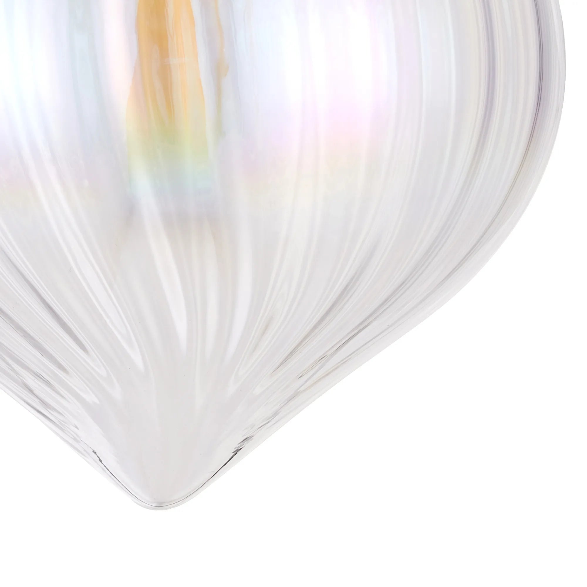 Grove 23x23cm Flower Bud Glass Shade (A) - Iridescent Faded