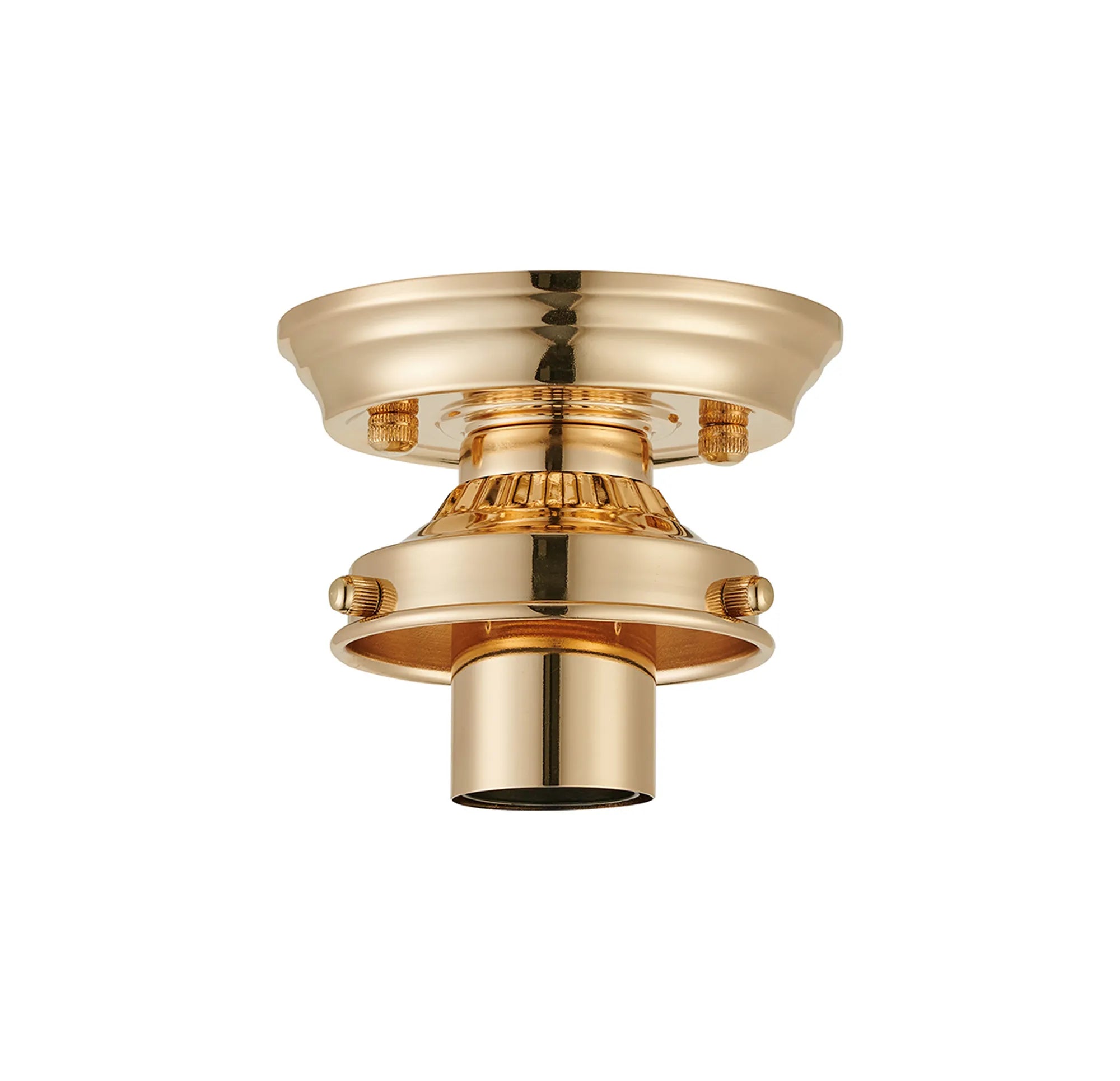 Grove Flush Ceiling Light - French Gold