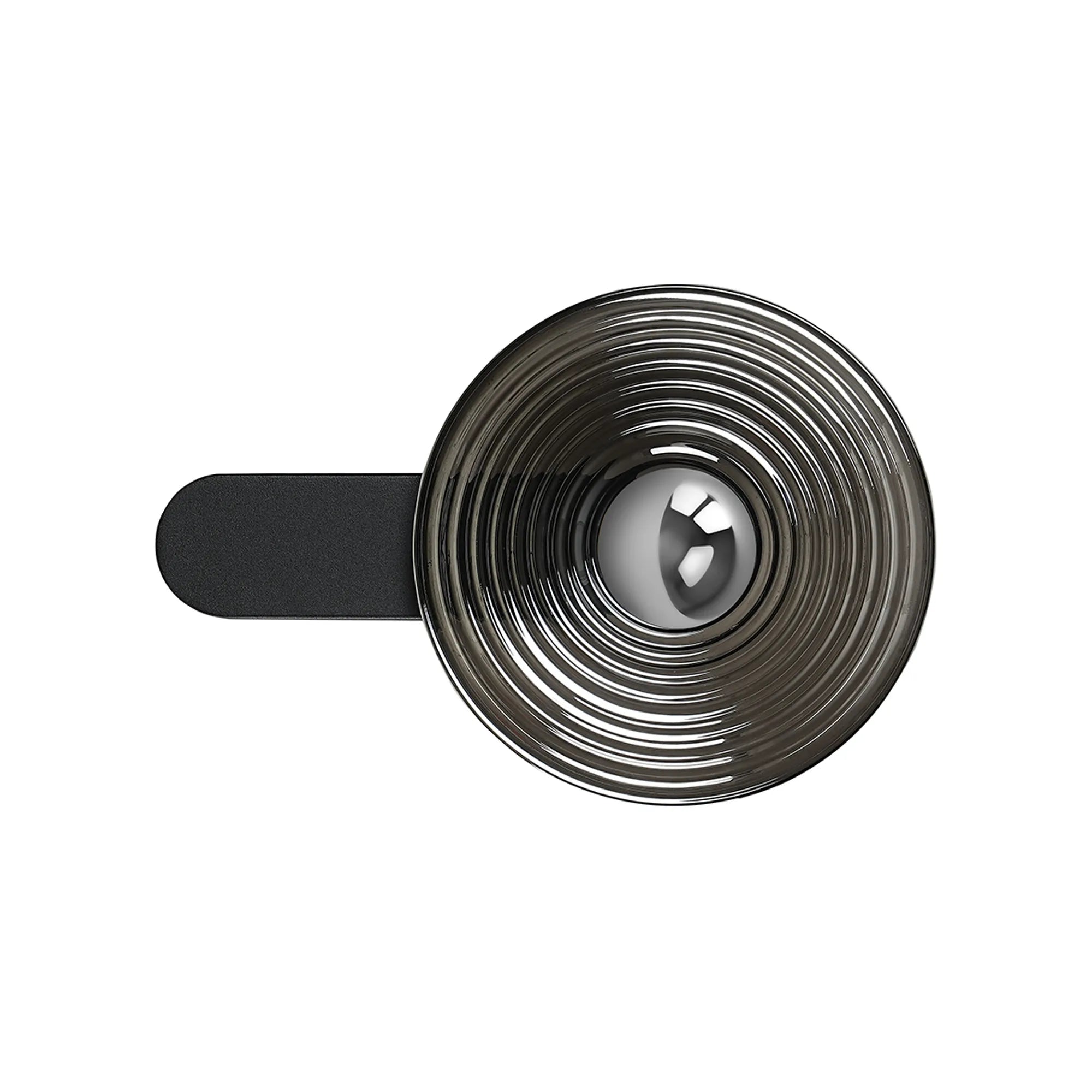 Milton Wall Lamp - Satin Black & Smoke & Chrome