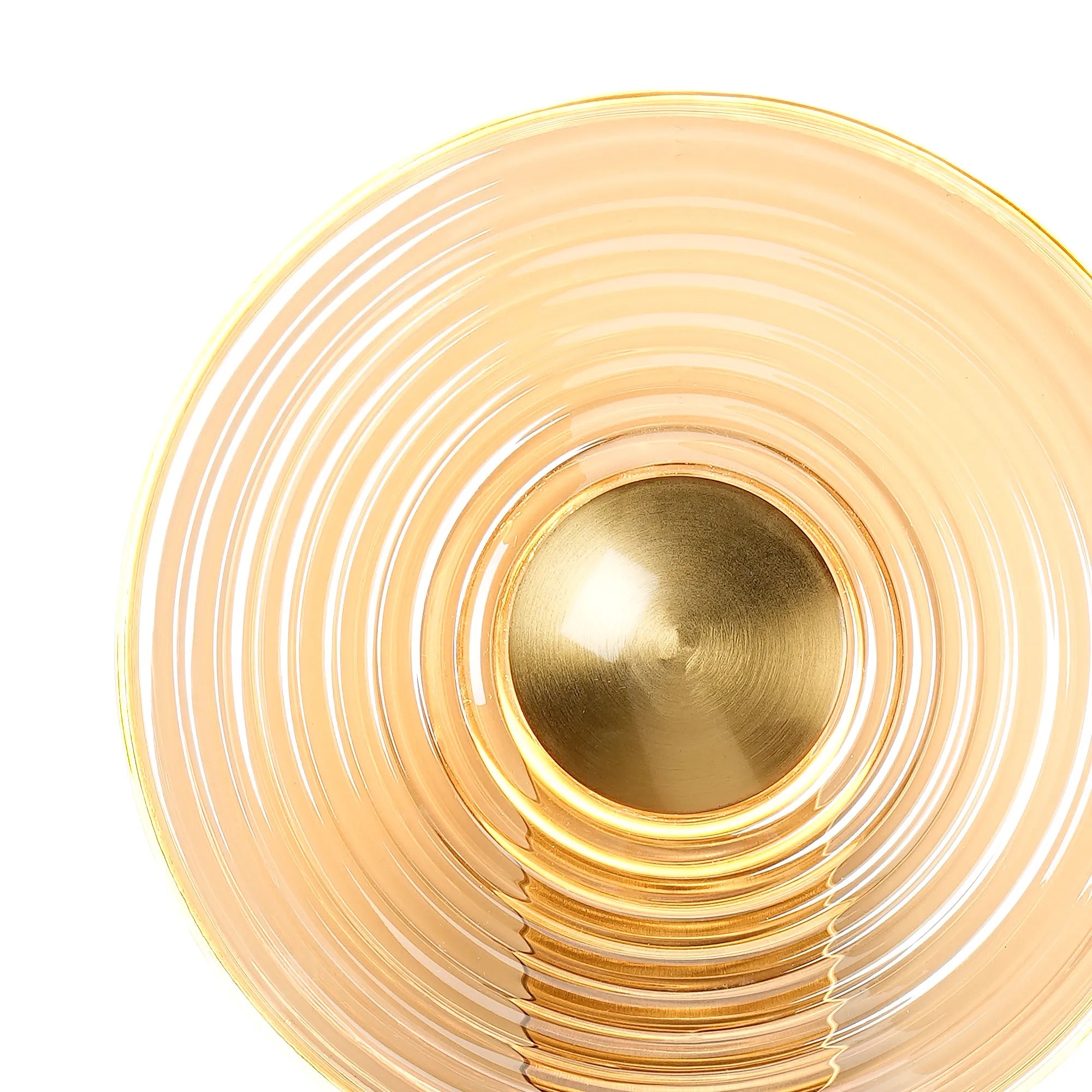 Milton Wall Lamp - Brass & Amber