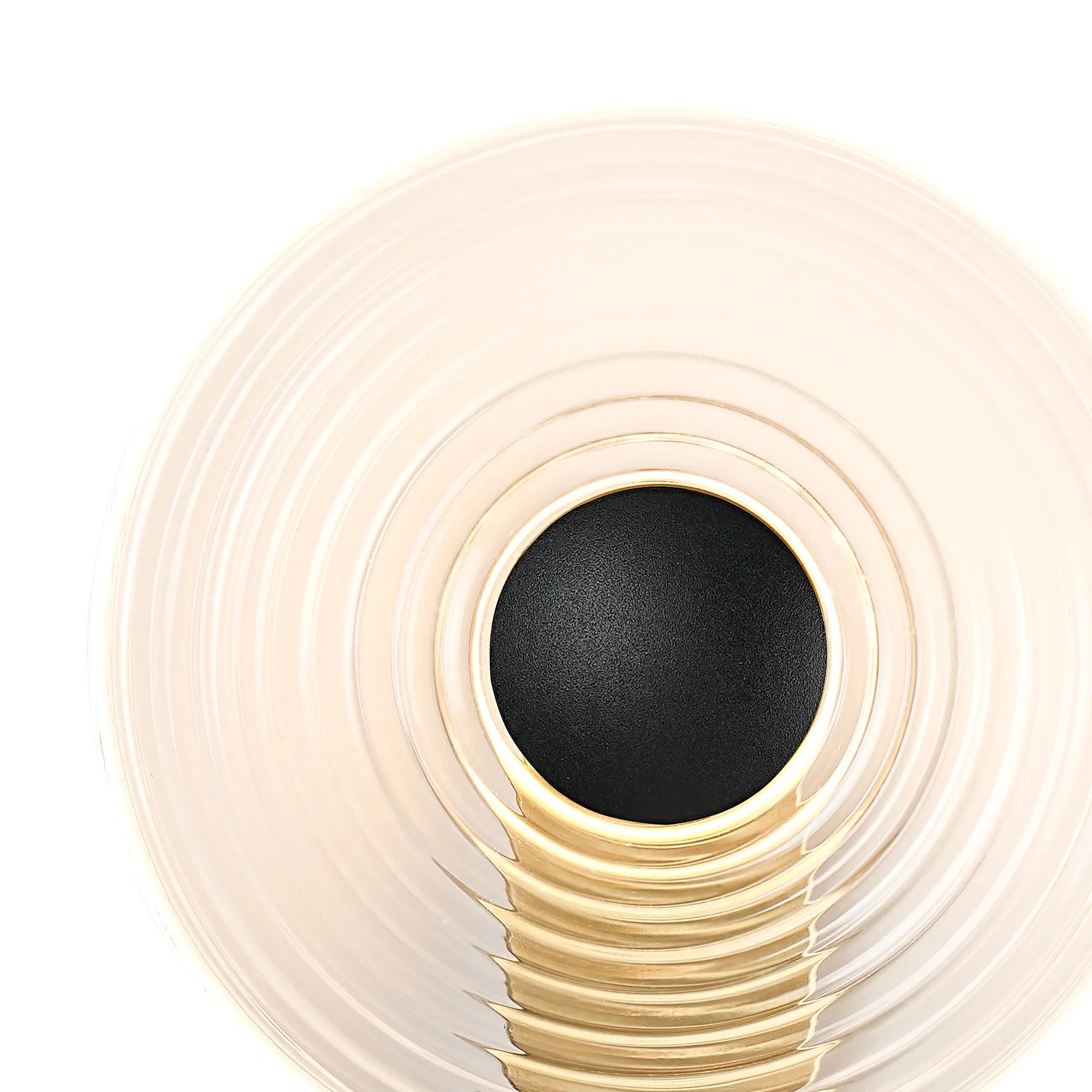 Milton Wall Lamp - Brass & Clear & Satin Black