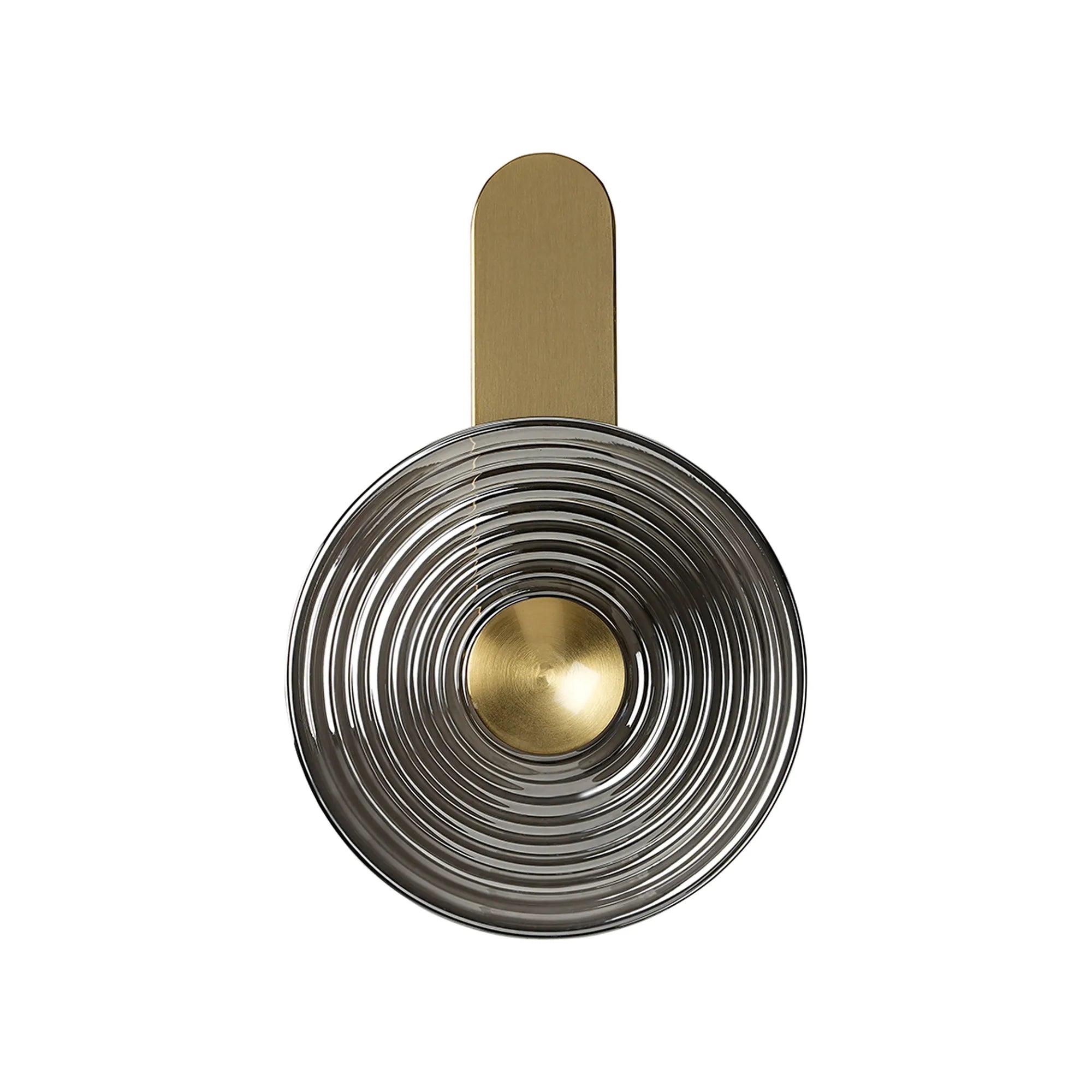 Milton Wall Lamp - Brass & Smoke