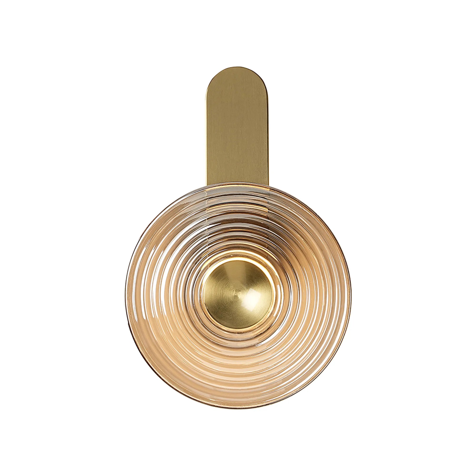 Milton Wall Lamp - Brass & Smoke