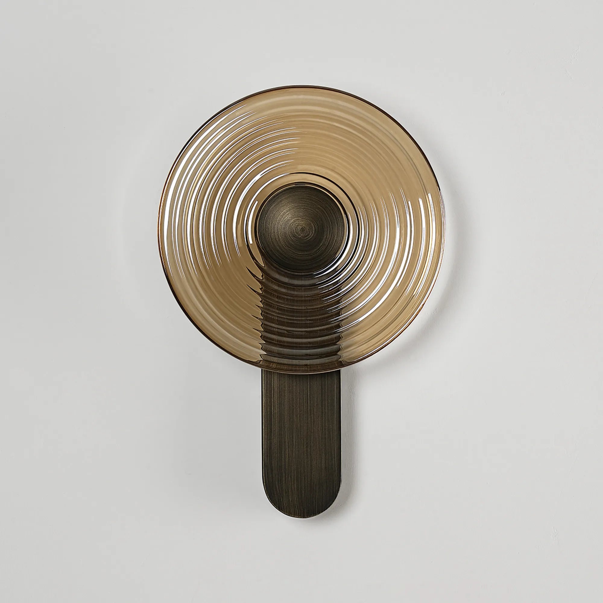 Milton Wall Lamp - Bronze & Amber