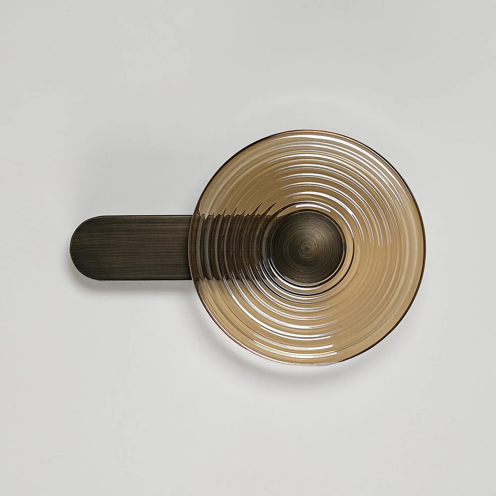 Milton Wall Lamp - Bronze & Amber