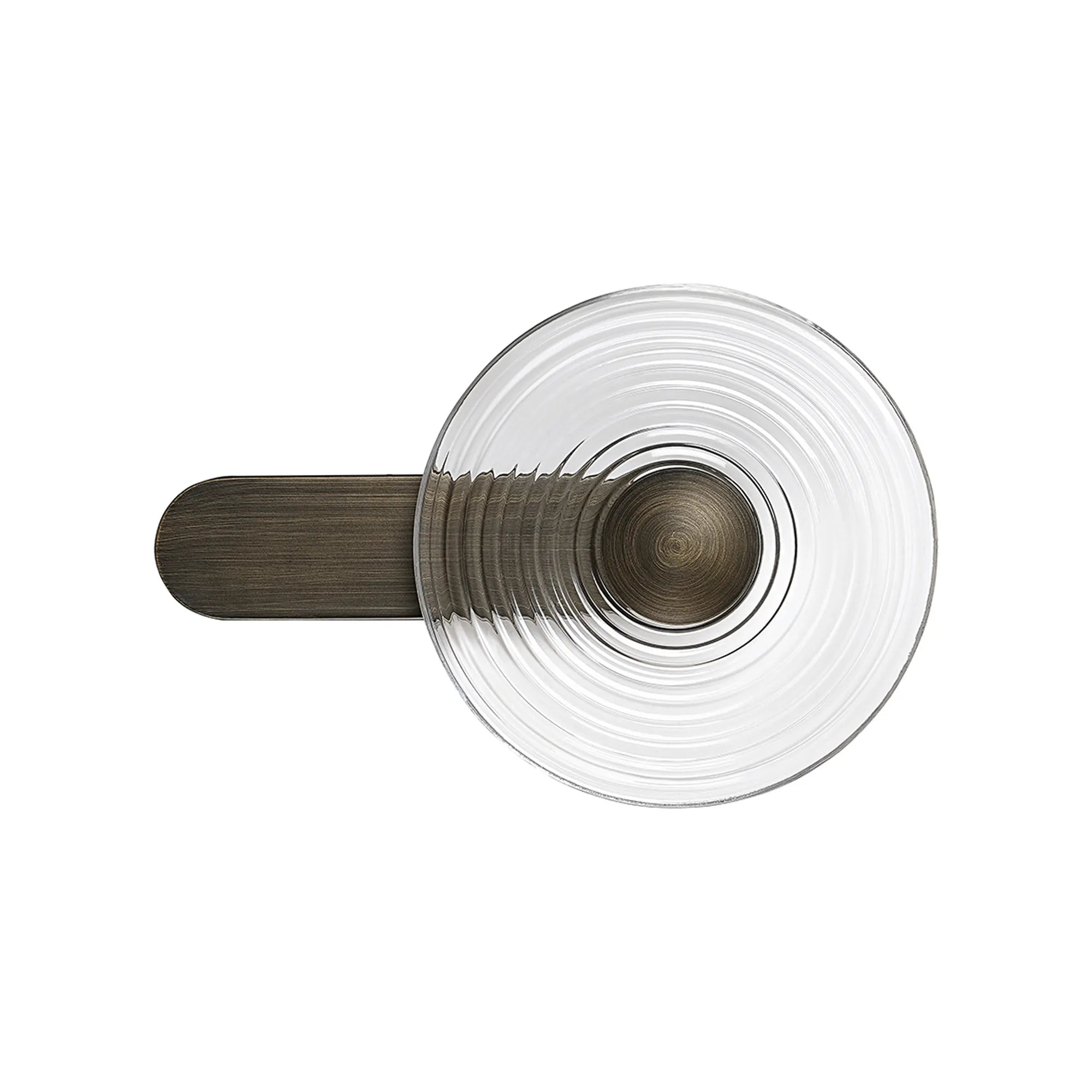 Milton Wall Lamp - Bronze & Clear