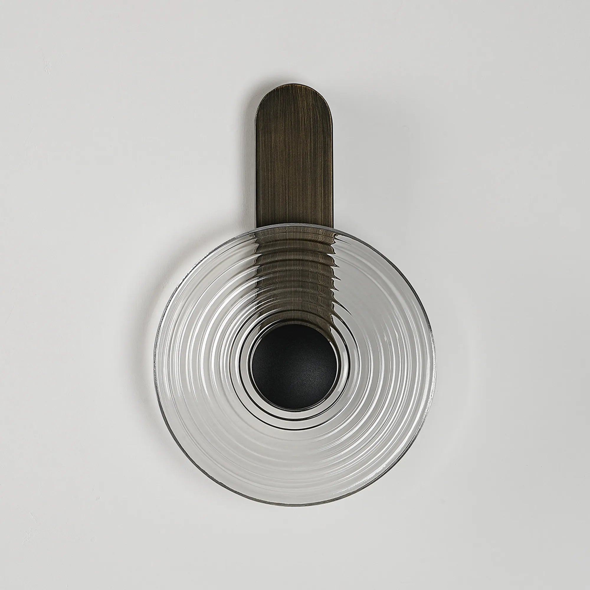 Milton Wall Lamp - Bronze & Clear & Satin Black