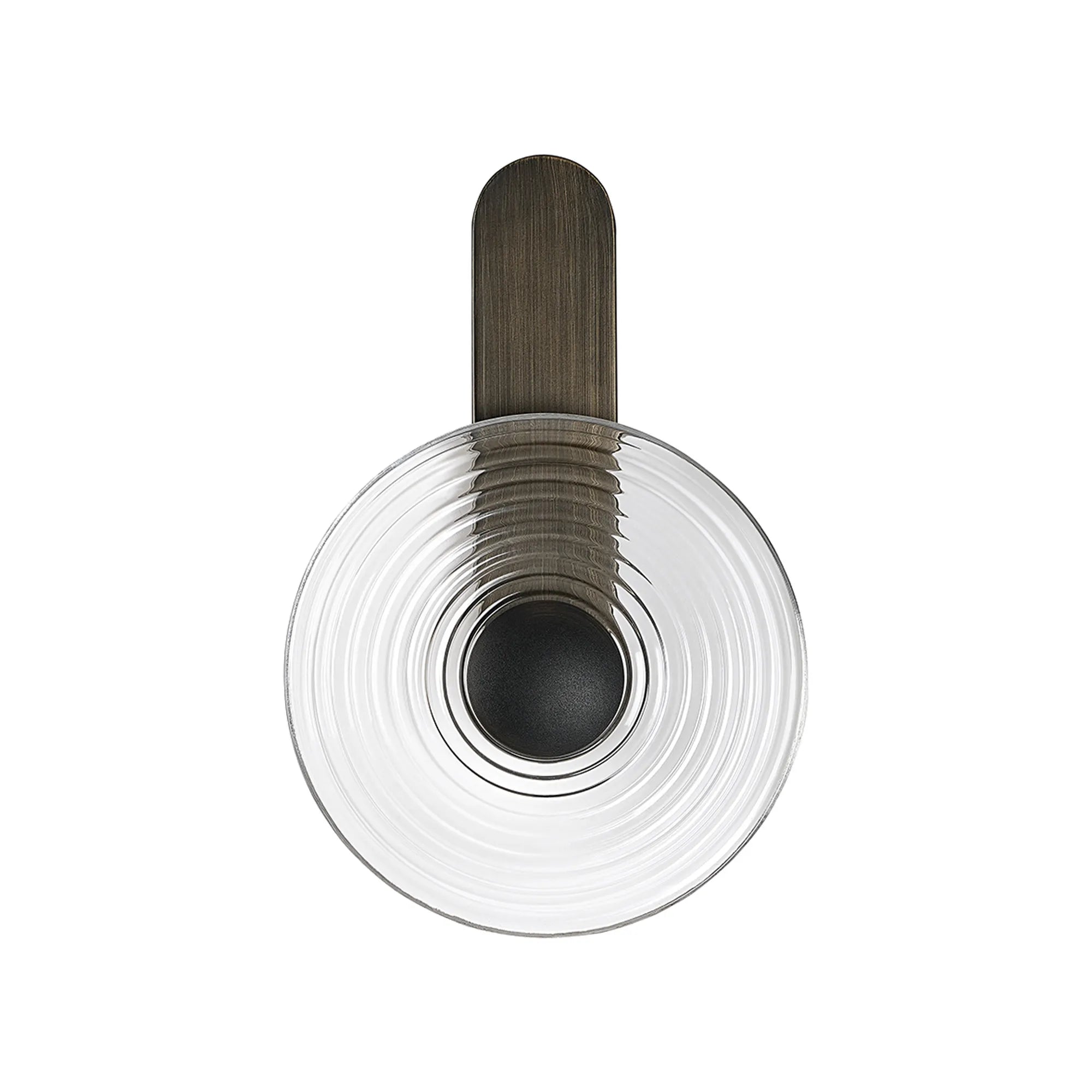 Milton Wall Lamp - Bronze & Clear & Satin Black