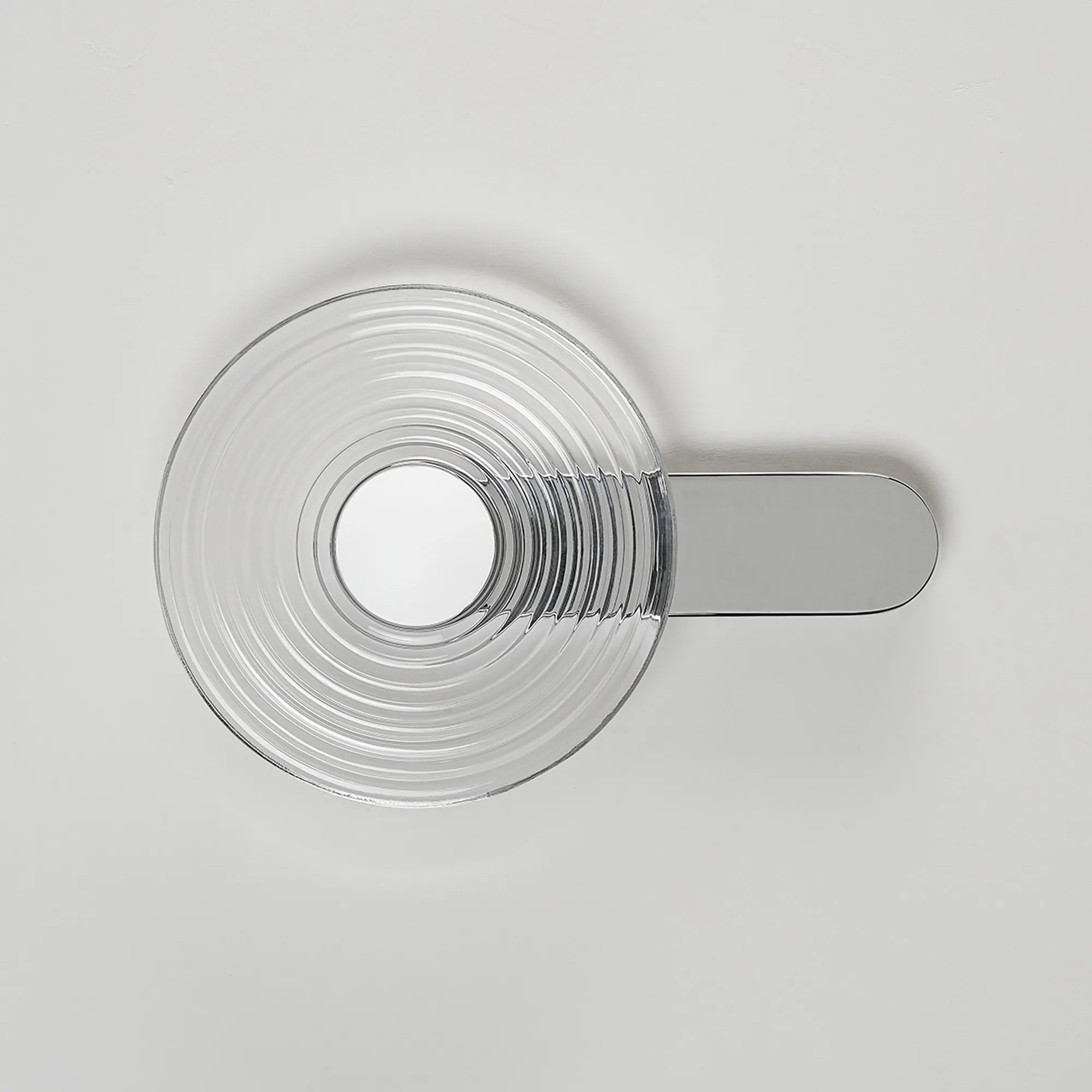 Milton Wall Lamp - Chrome & Clear & Satin White