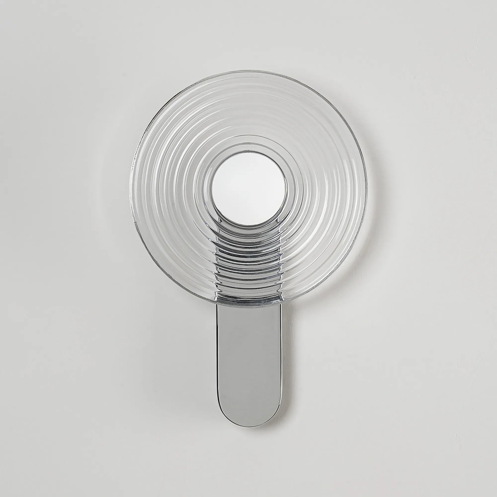 Milton Wall Lamp - Chrome & Clear & Satin White