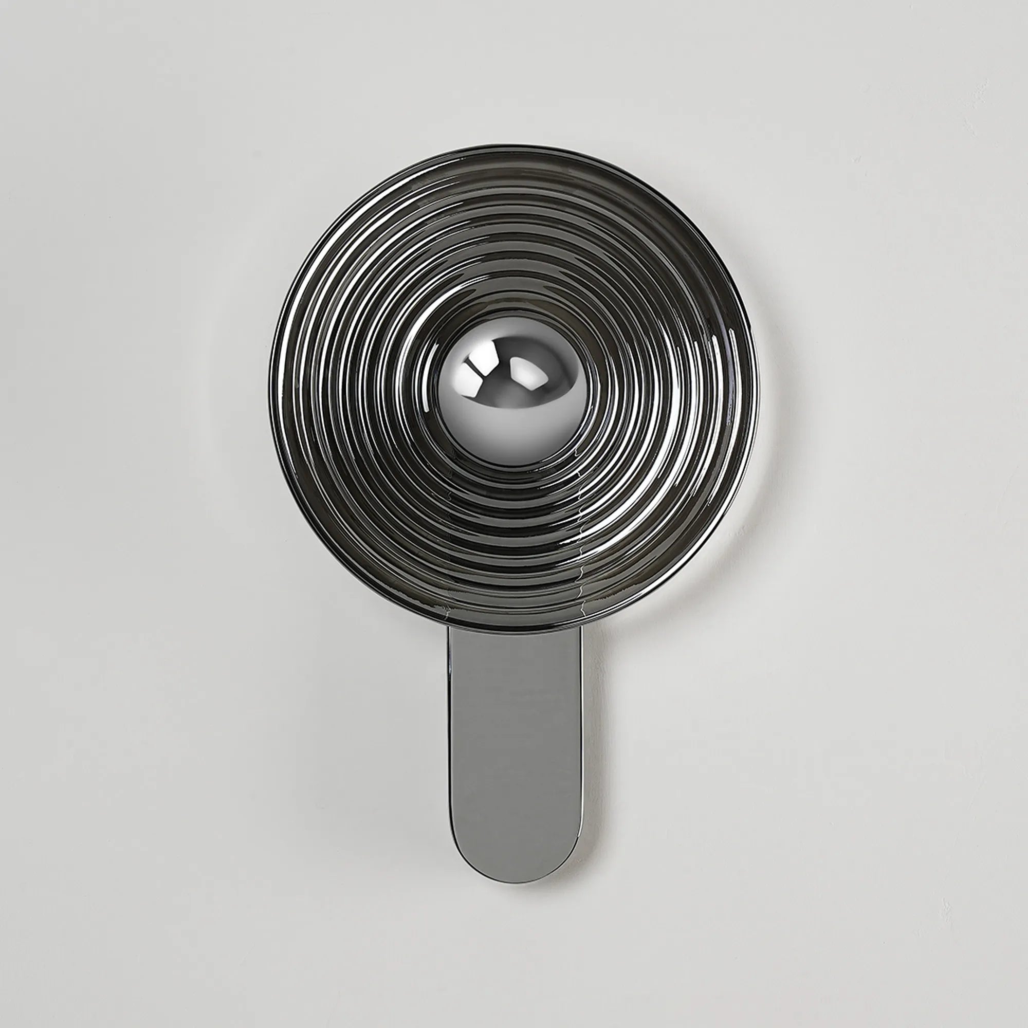 Milton Wall Lamp - Chrome & Smoke