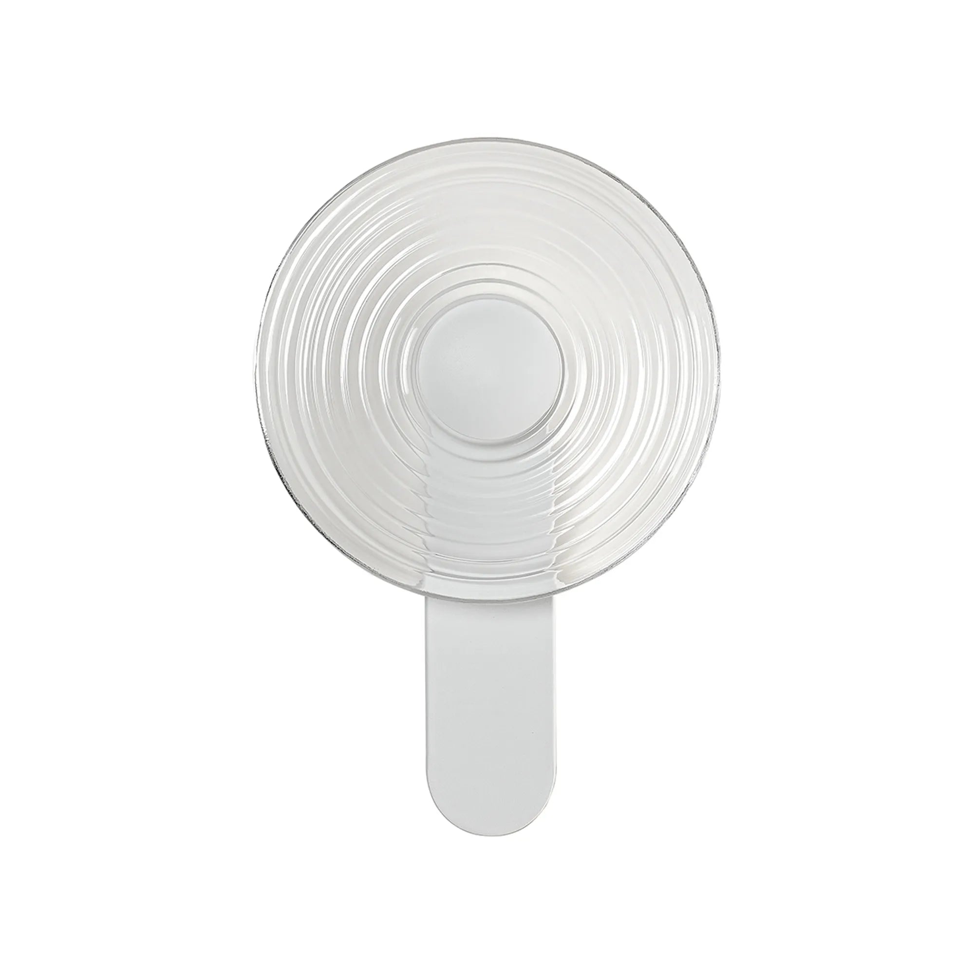 Milton Wall Lamp - Satin White & Clear