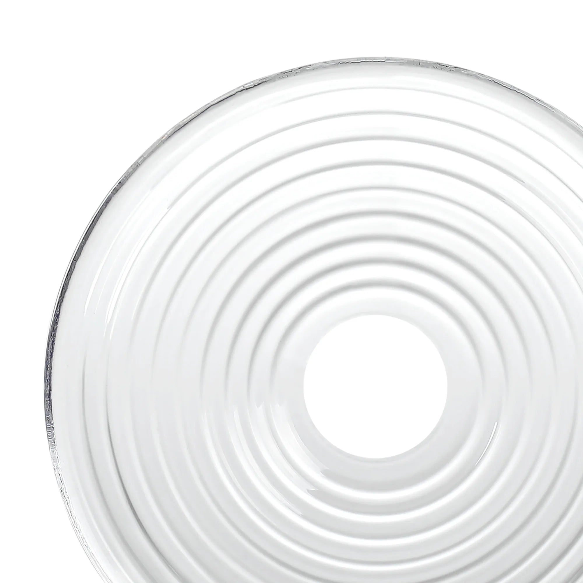 Milton 20cm Round Glass (A) - Clear
