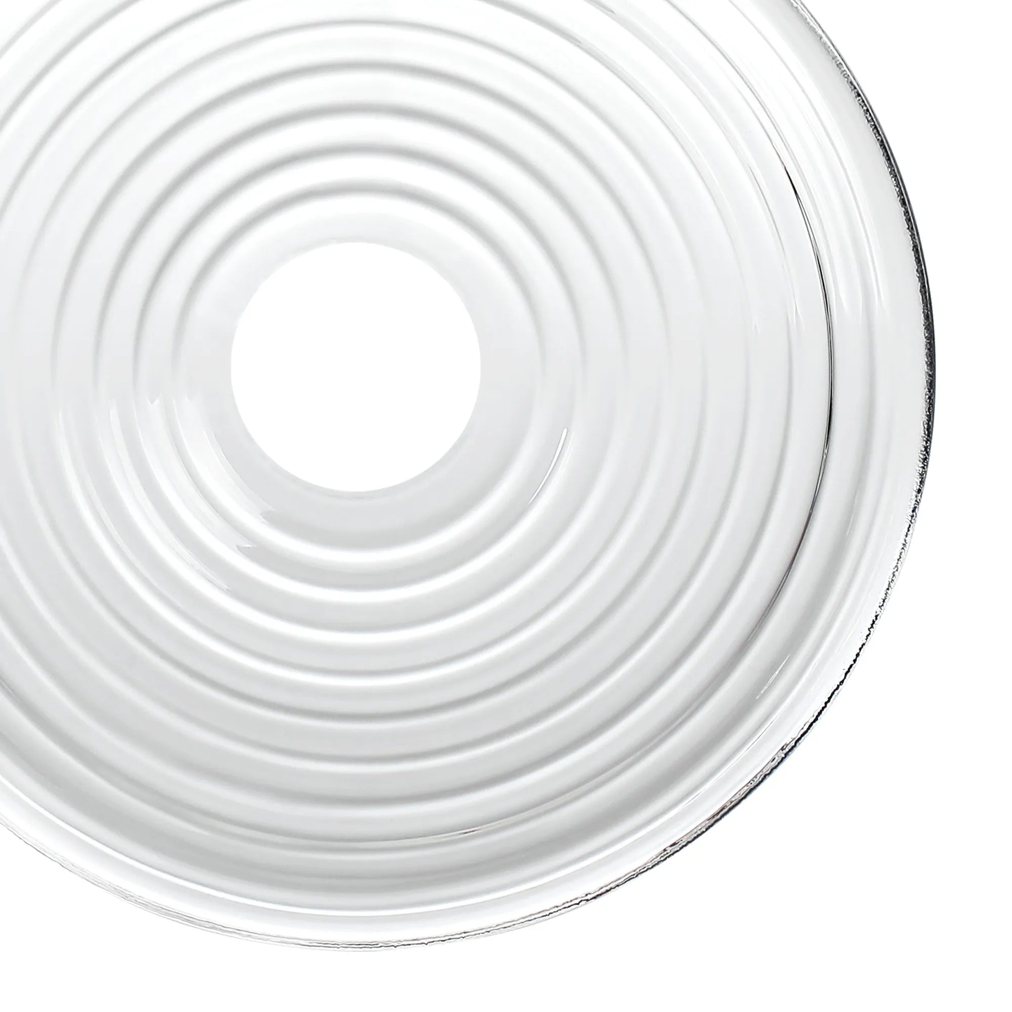 Milton 20cm Round Glass (A) - Clear