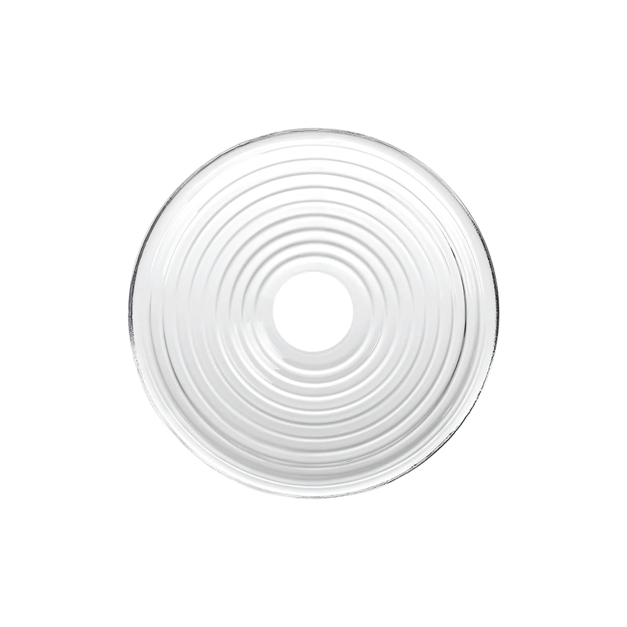 Milton 20cm Round Glass (A) - Clear