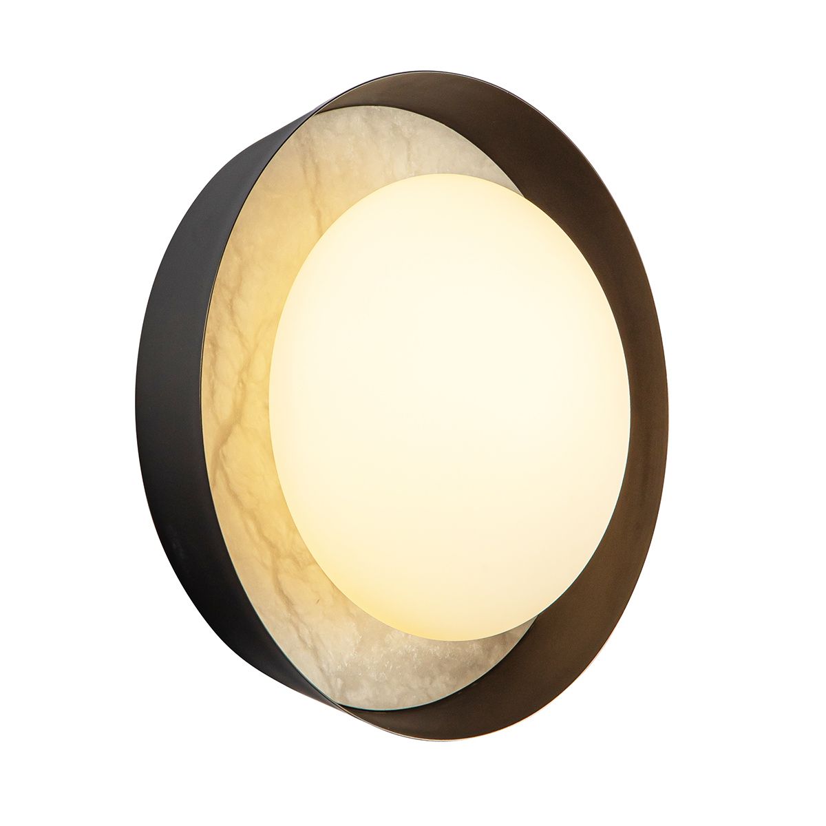 Quintiesse Alonso 2 Light LED Wall Light - Urban Bronze