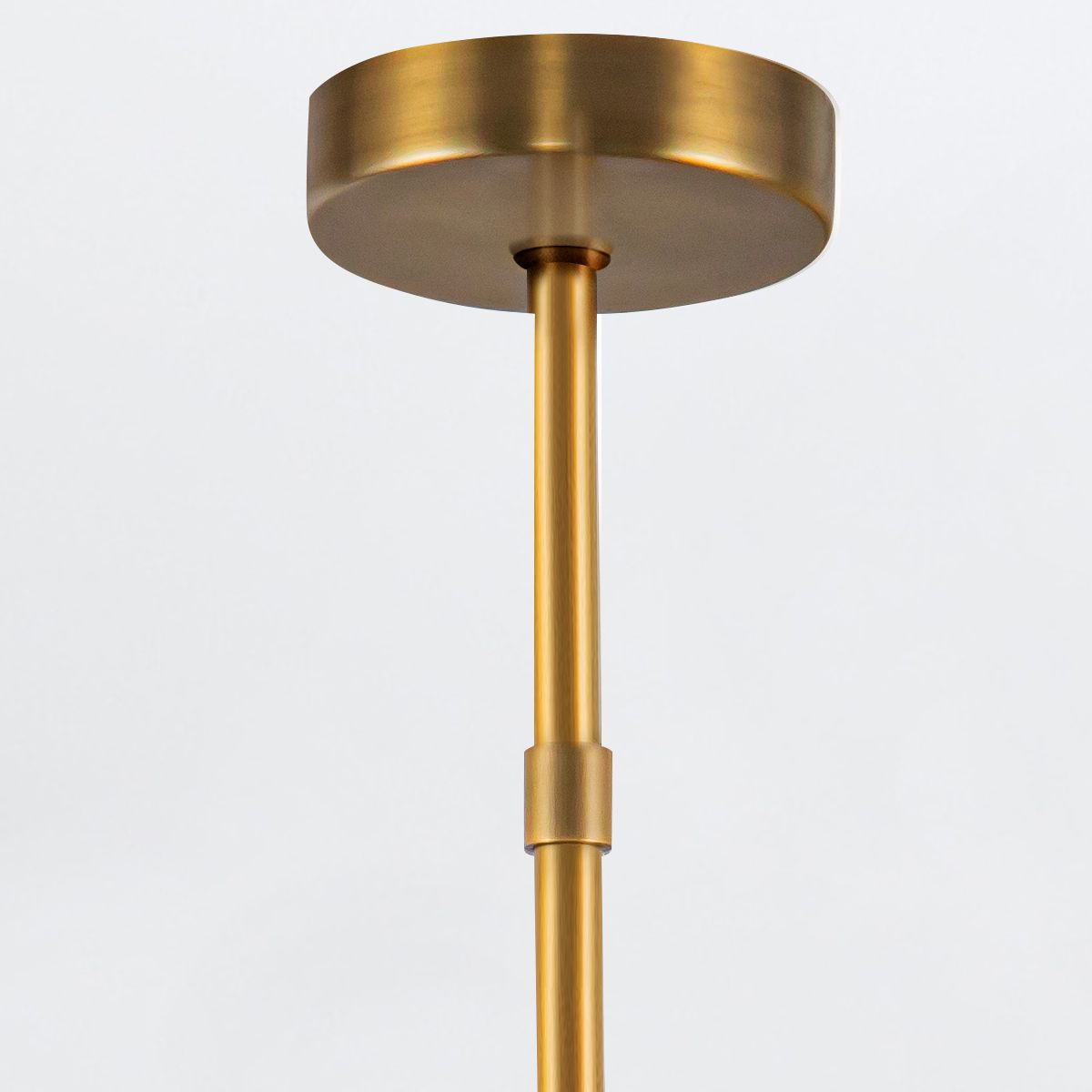 Quintiesse Alonso 8 Light LED Chandelier Pendant - Vintage Brass