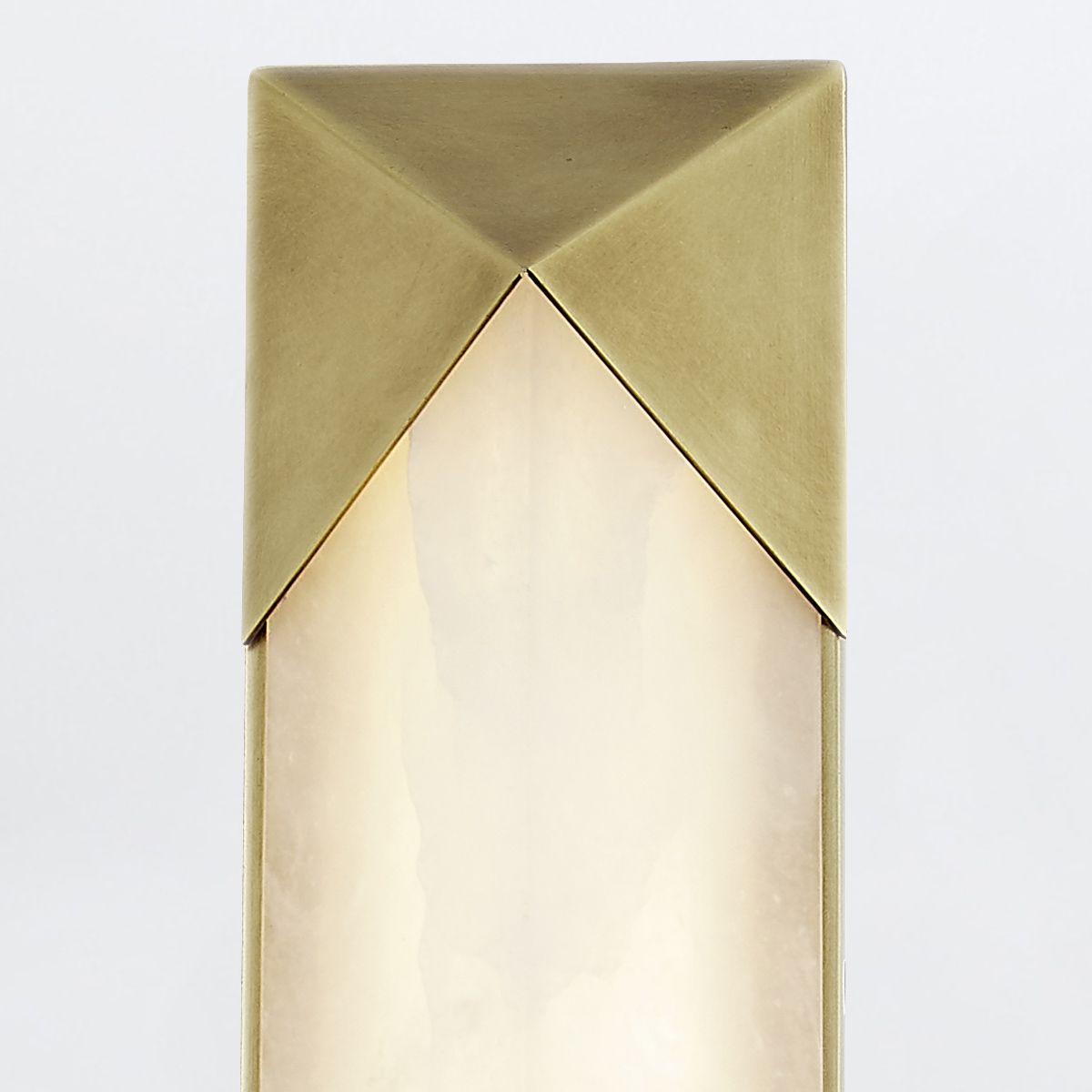 Quintiesse Caesar Large LED Wall Light - Vintage Brass