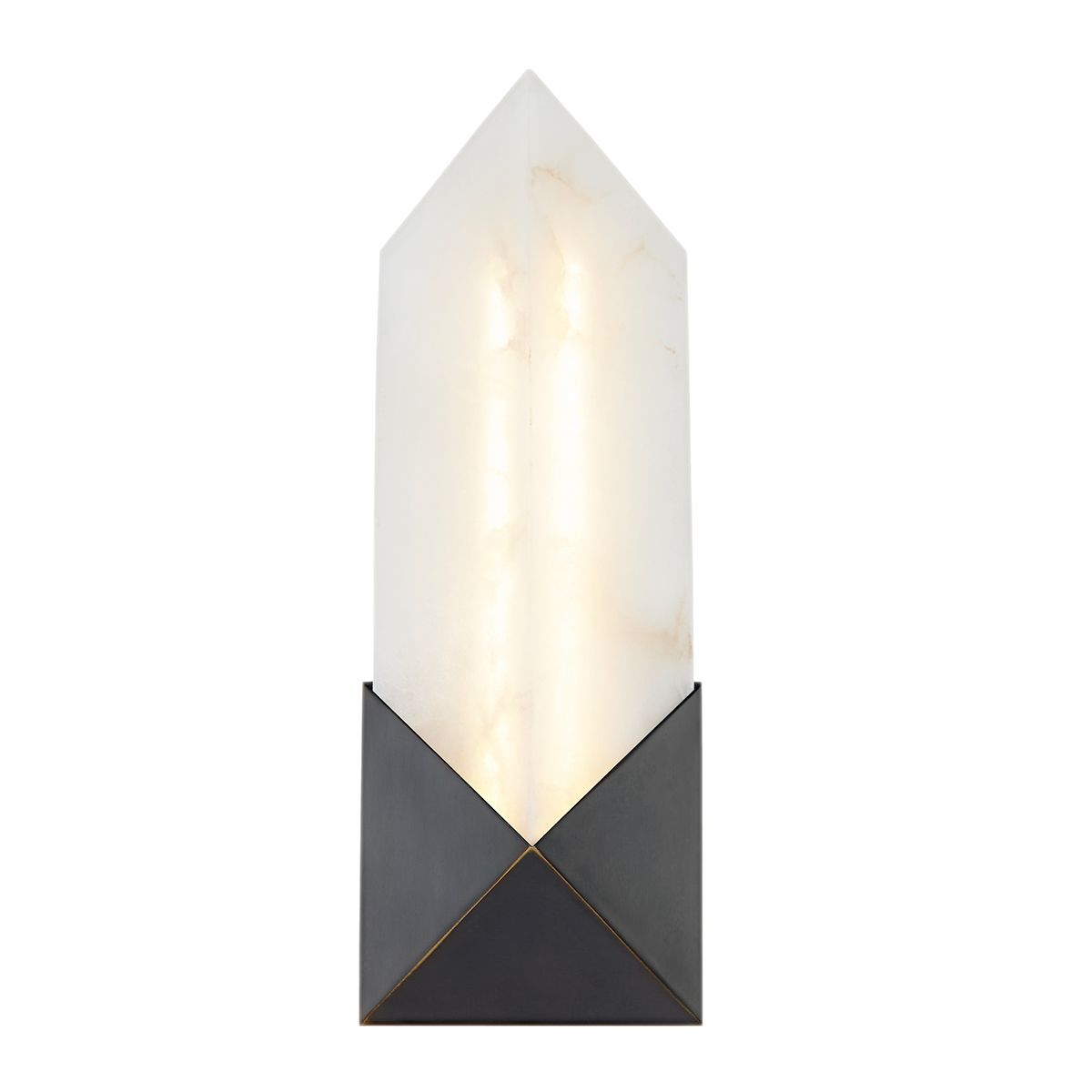 Quintiesse Caesar Small LED Wall Light - Urban Bronze
