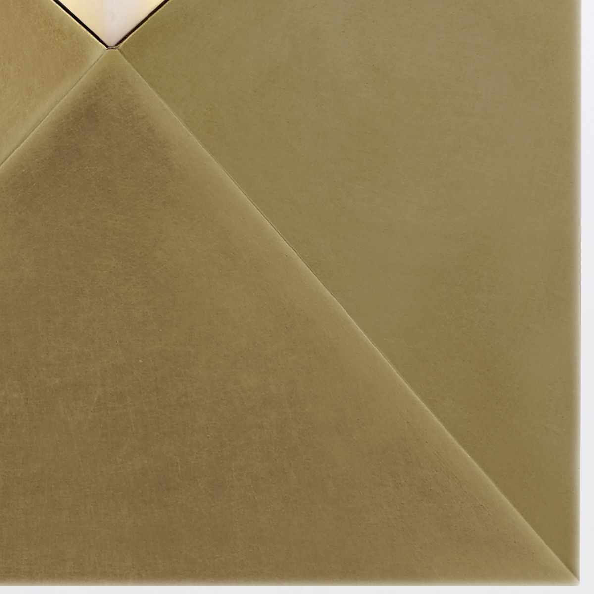 Quintiesse Caesar Small LED Wall Light - Vintage Brass