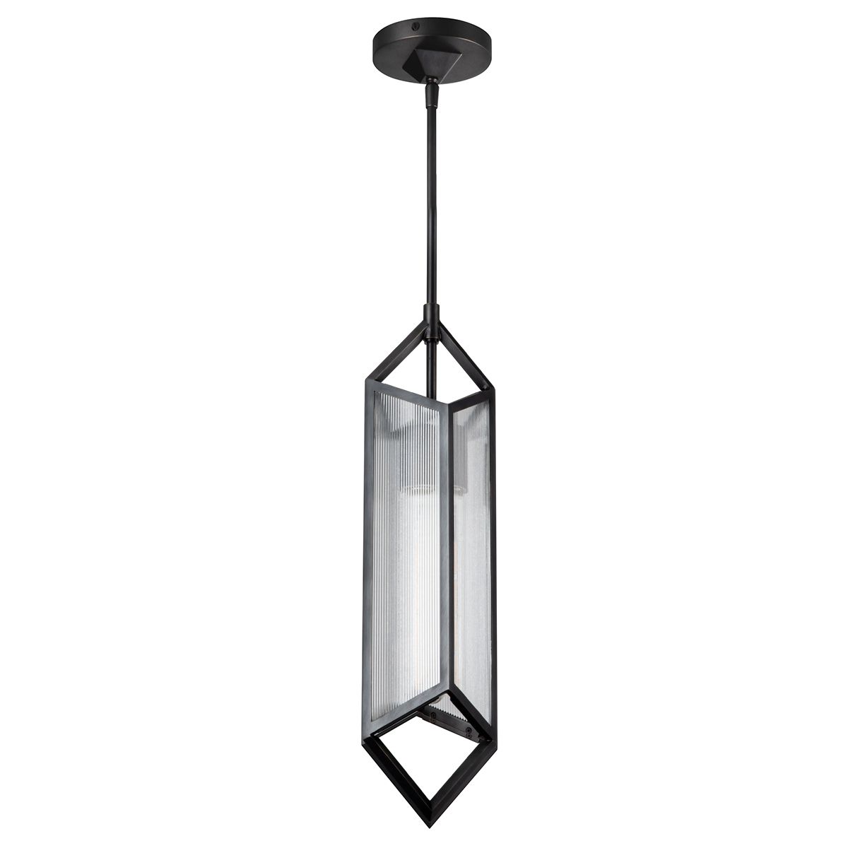 Quintiesse Cairo 1 Light Pendant - Urban Bronze