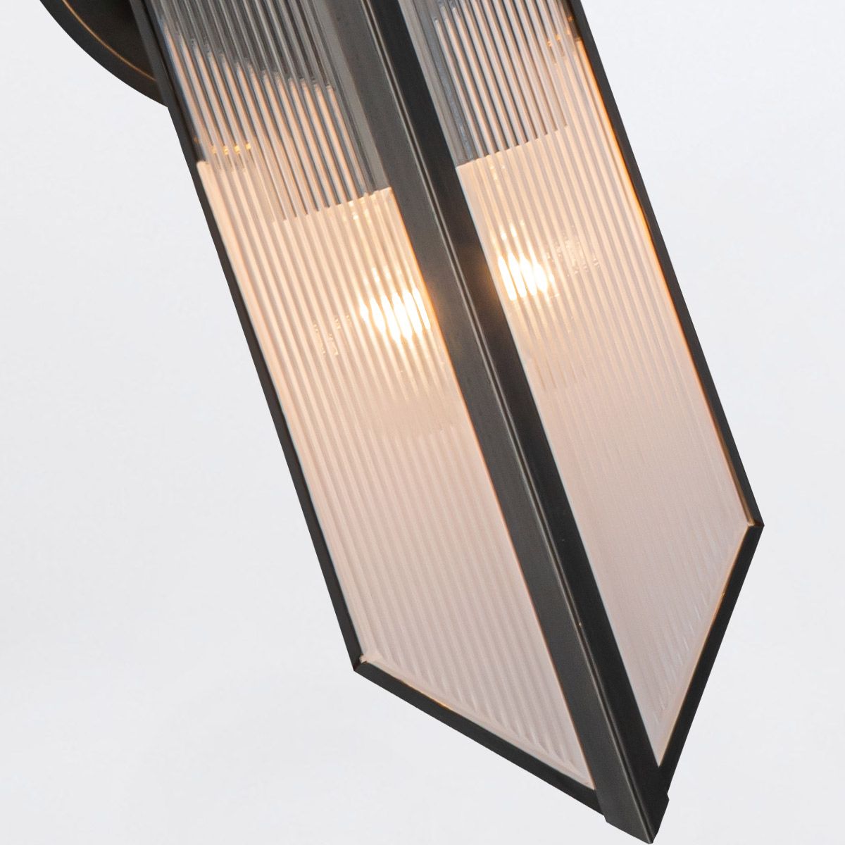 Quintiesse Cairo 2 Light Wall Light - Urban Bronze