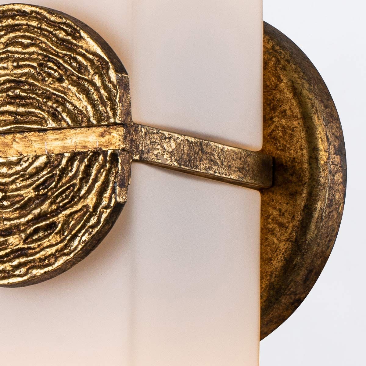 Quintiesse Elan 2 Light Wall Light - Gold Leaf