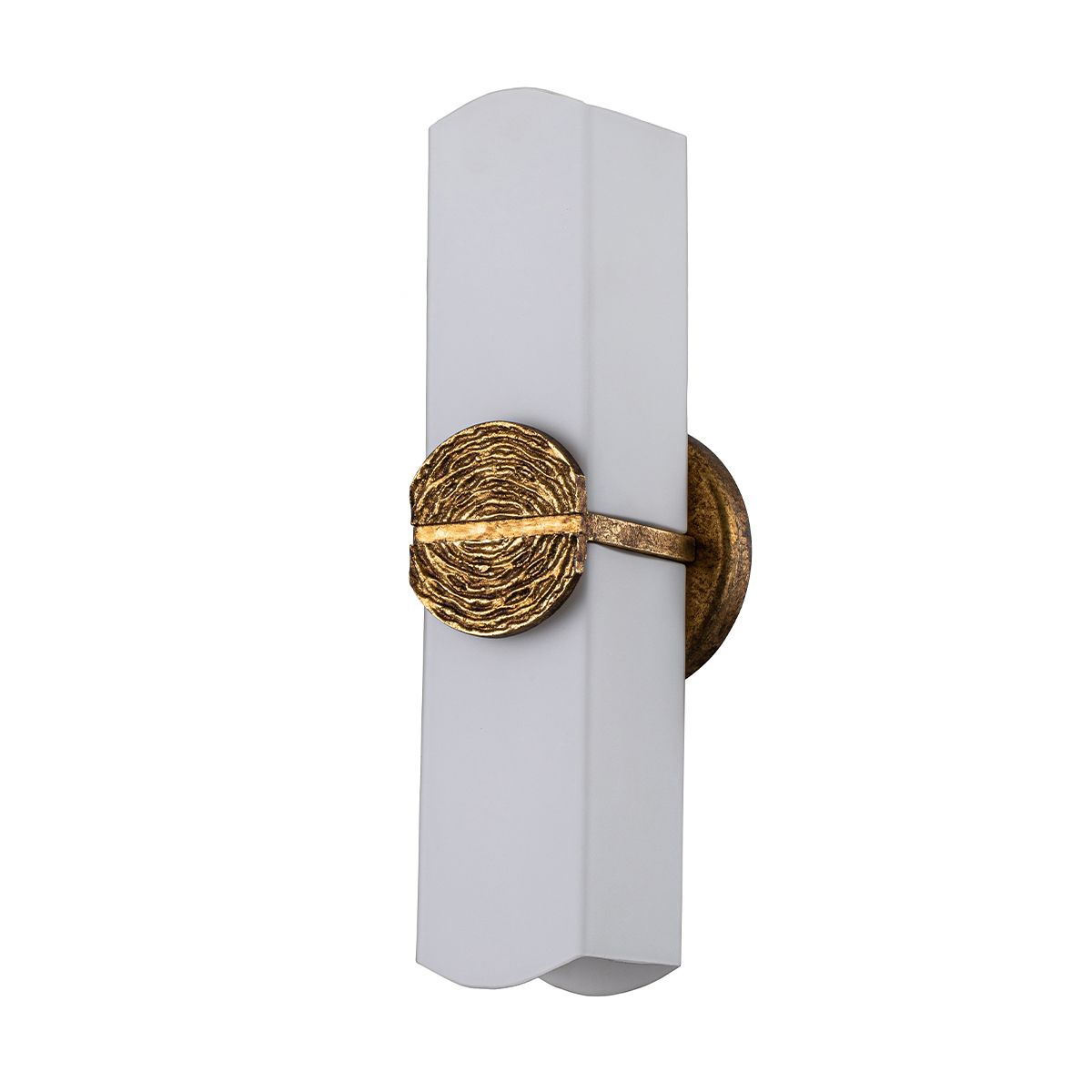 Quintiesse Elan 2 Light Wall Light - Gold Leaf