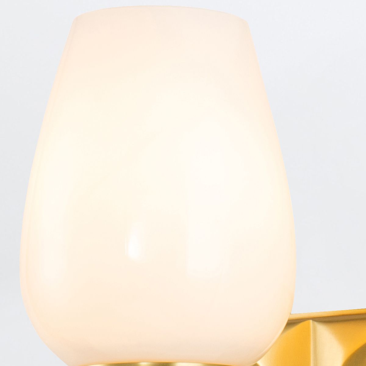 Quintiesse Epsilon 1 Light Wall Light - Aged Brass