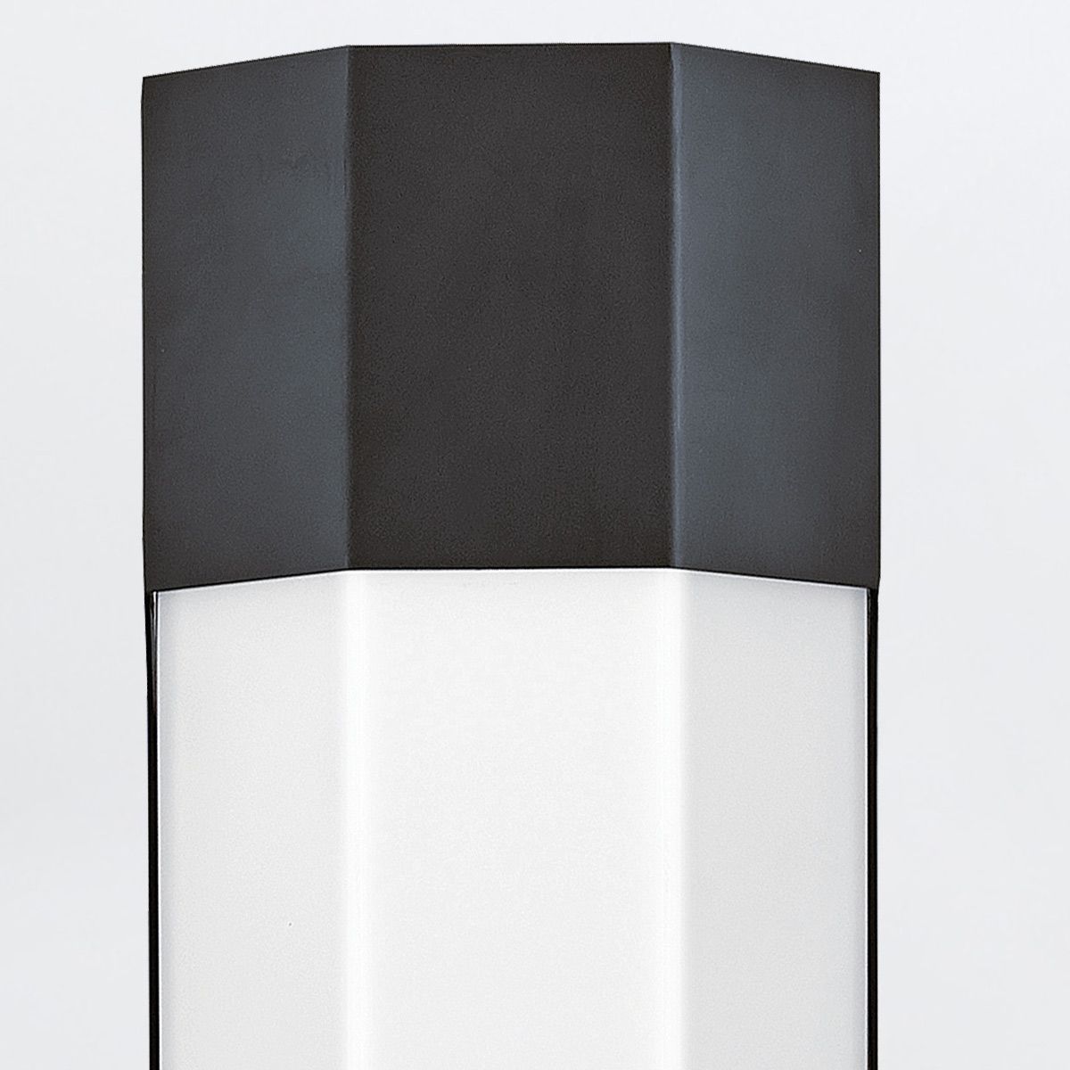 Quintiesse Facet Large LED Wall Light - Matte Black