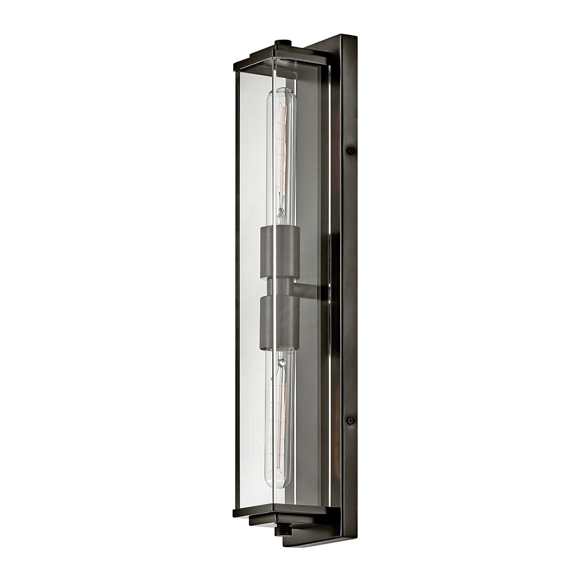 Quintiesse Henri 2 Light Wall Light - Black Oxide