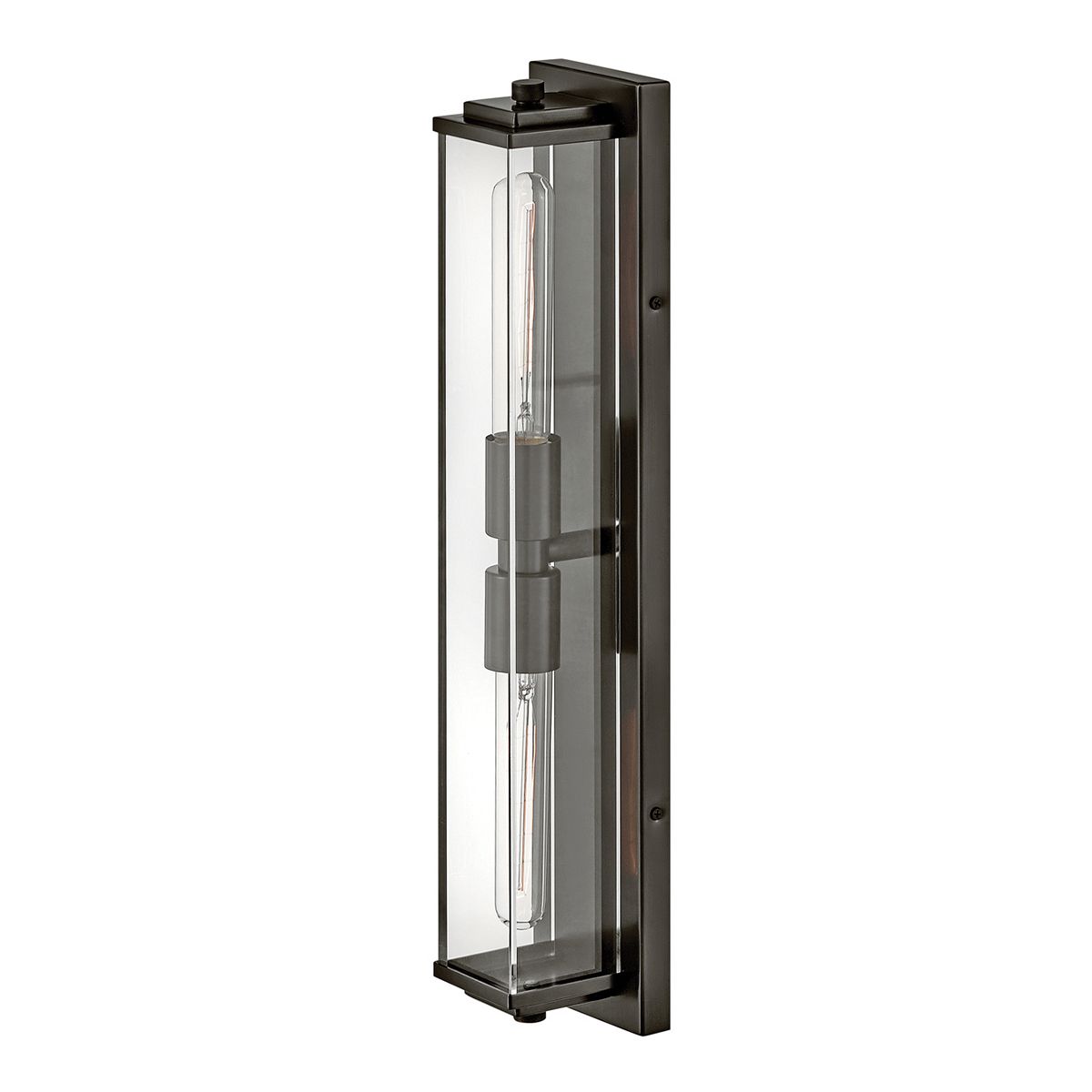 Quintiesse Henri 2 Light Wall Light - Black Oxide